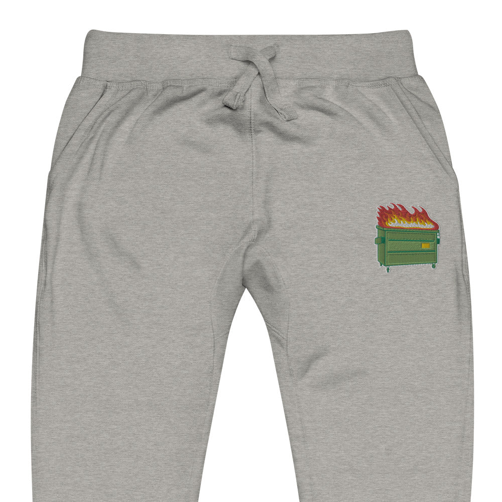 Dumpster Fire Fleece Sweatpants