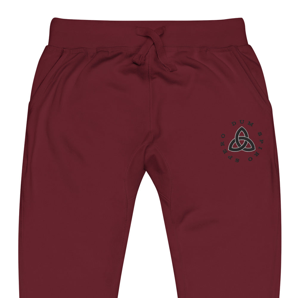 While I breath I Hope Triquetra Fleece sweatpants