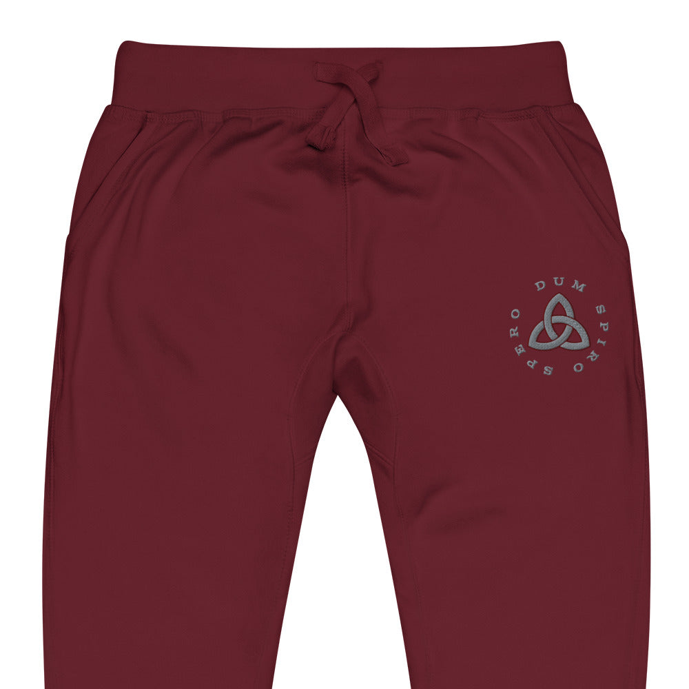 While I breath I Hope Triquetra Fleece sweatpants