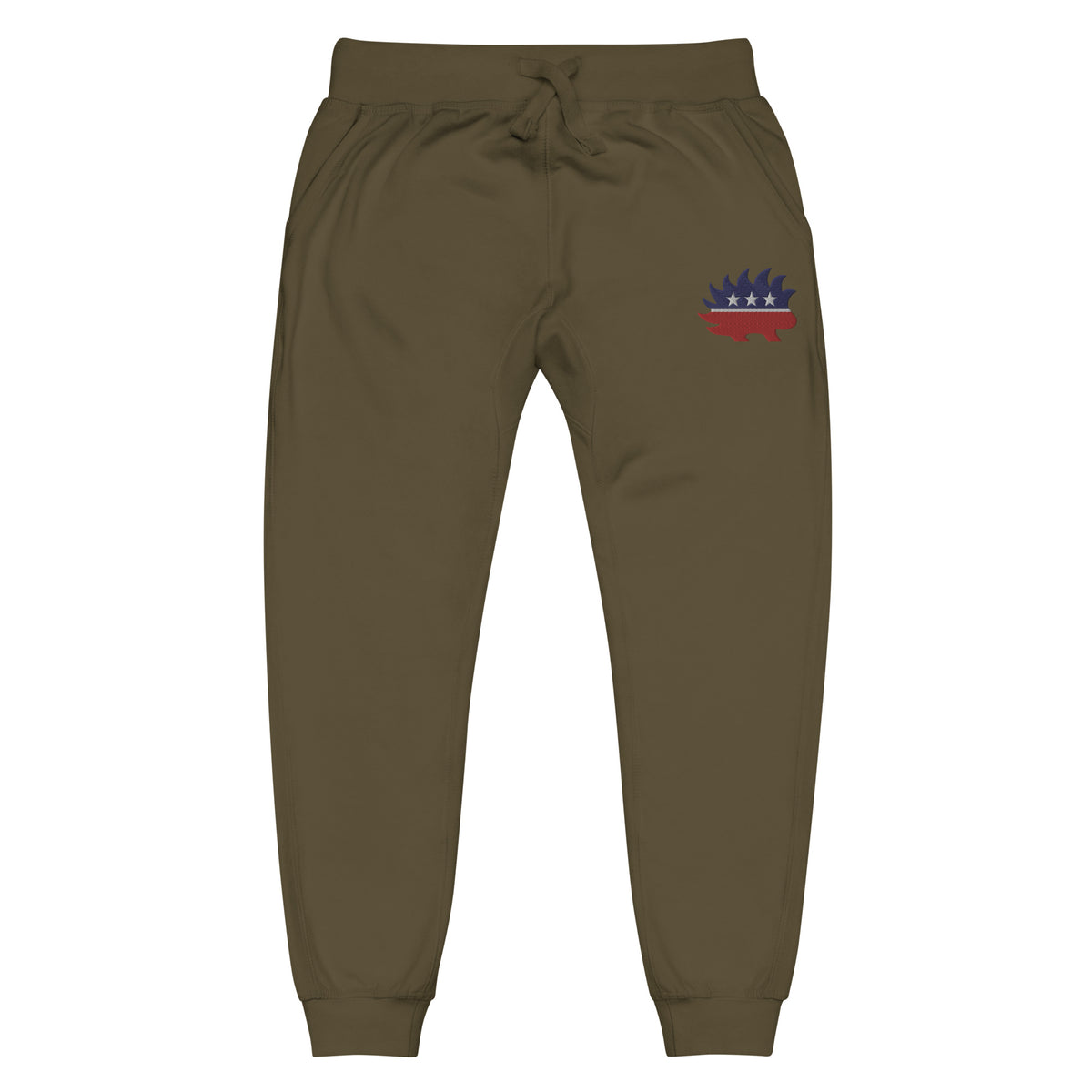 Porcupine Mascot Fleece Sweatpants
