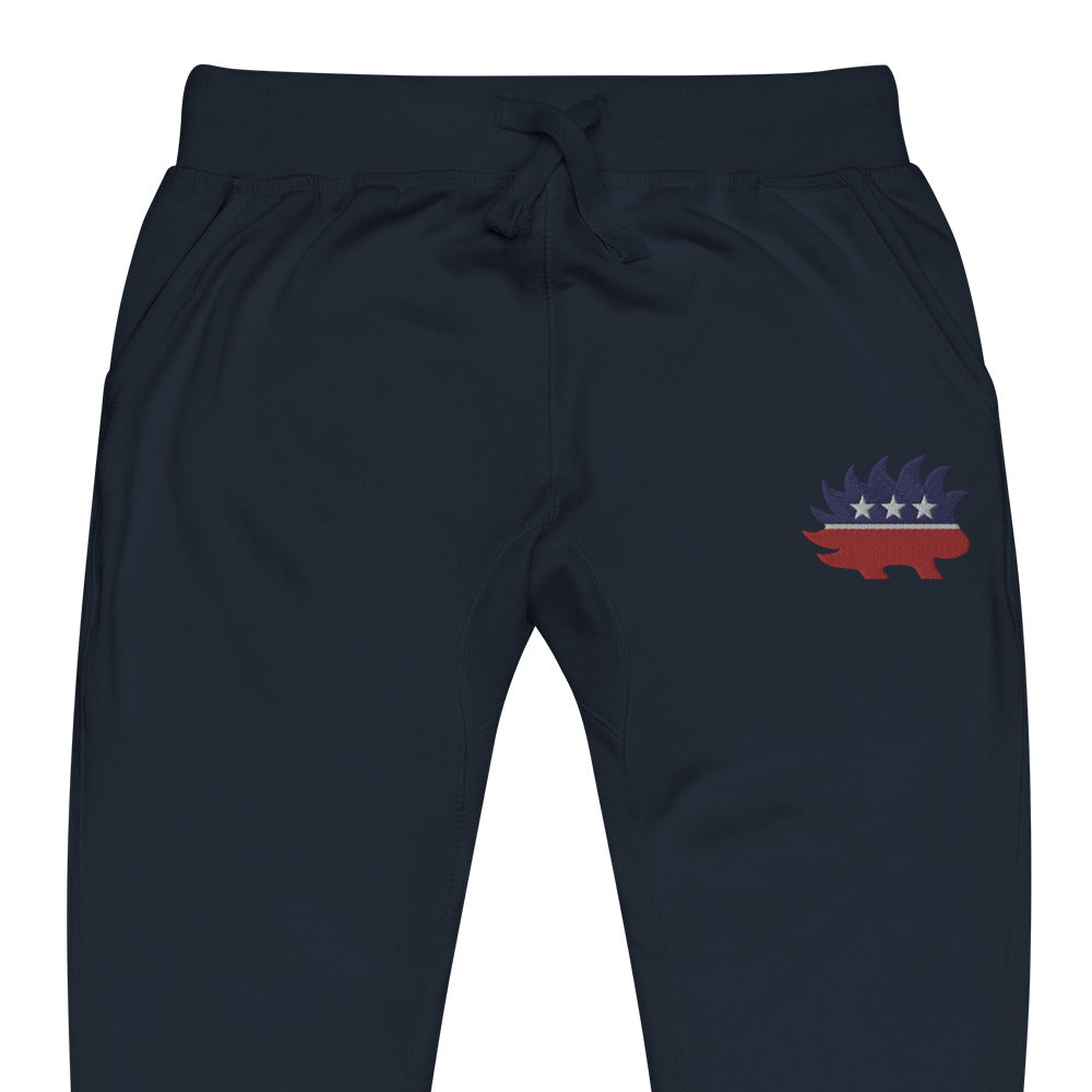 Porcupine Mascot Fleece Sweatpants