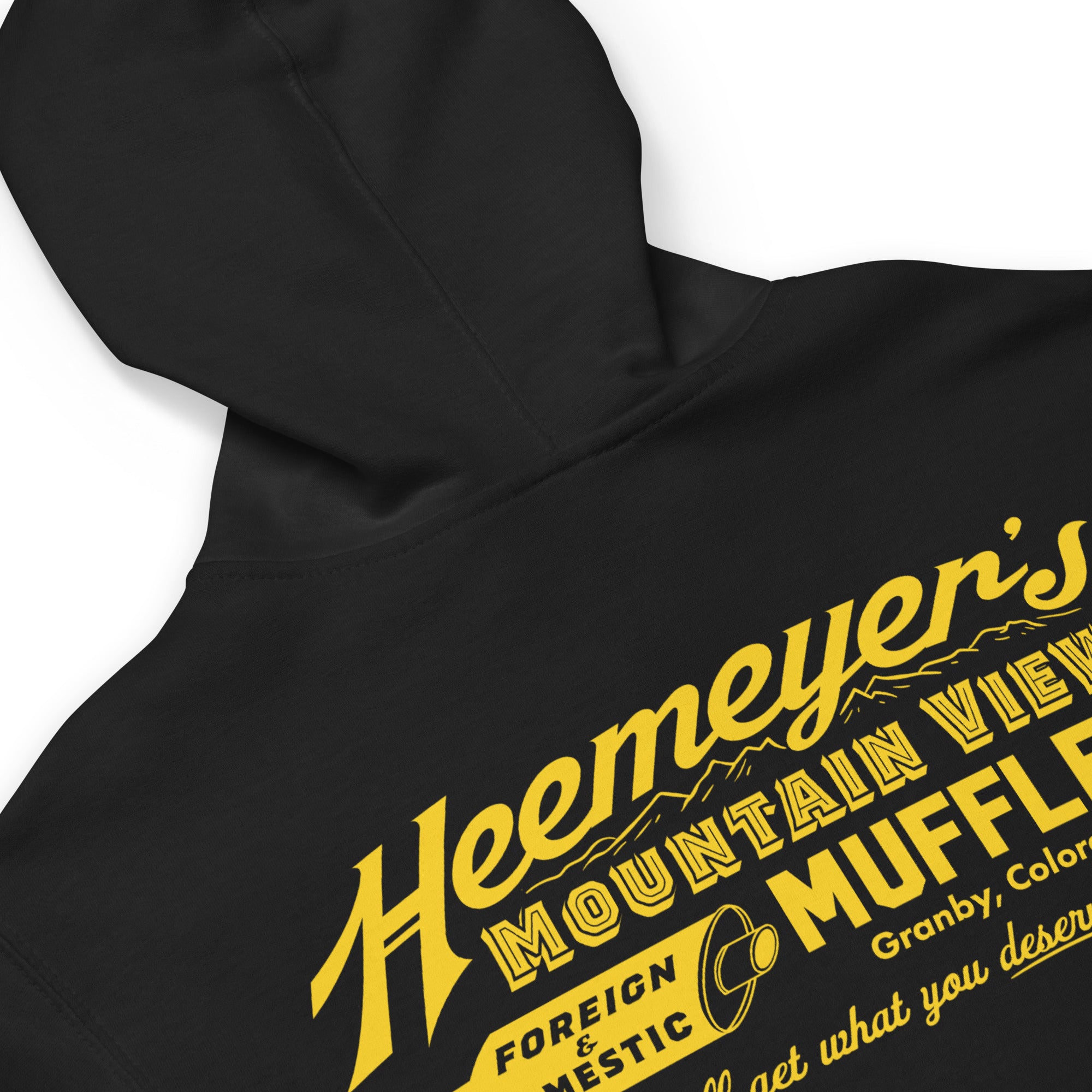 Heeymeyer's Mountain View Muffler Fleece Zip Up Hoodie