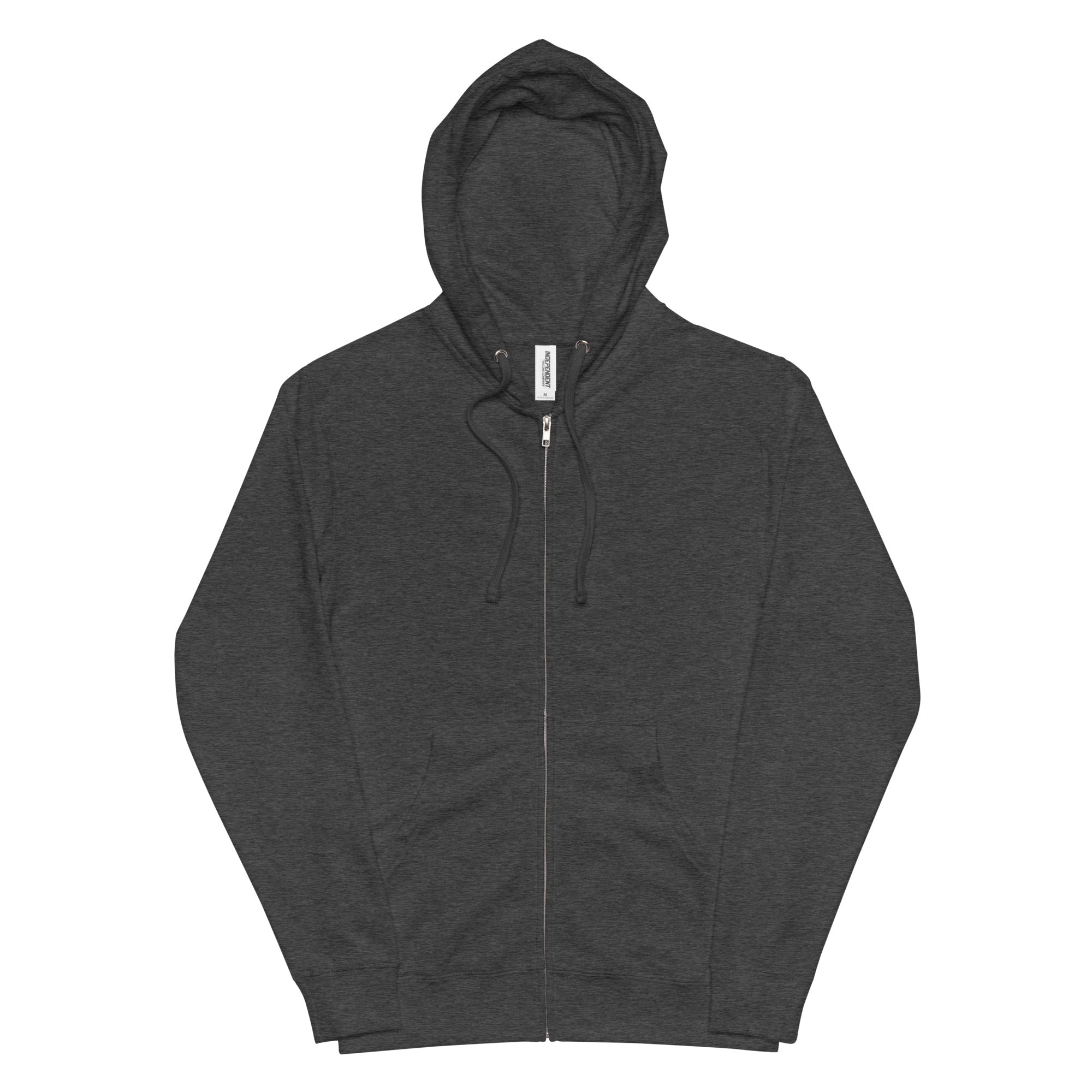 Secret Service Sloped Roofs Fleece Zip Up Hoodie