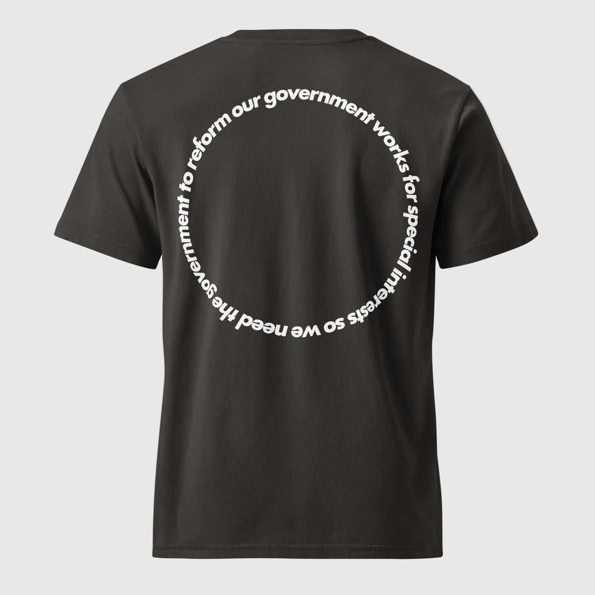 Our Government Circular Logic Vintage Organic T-Shirt