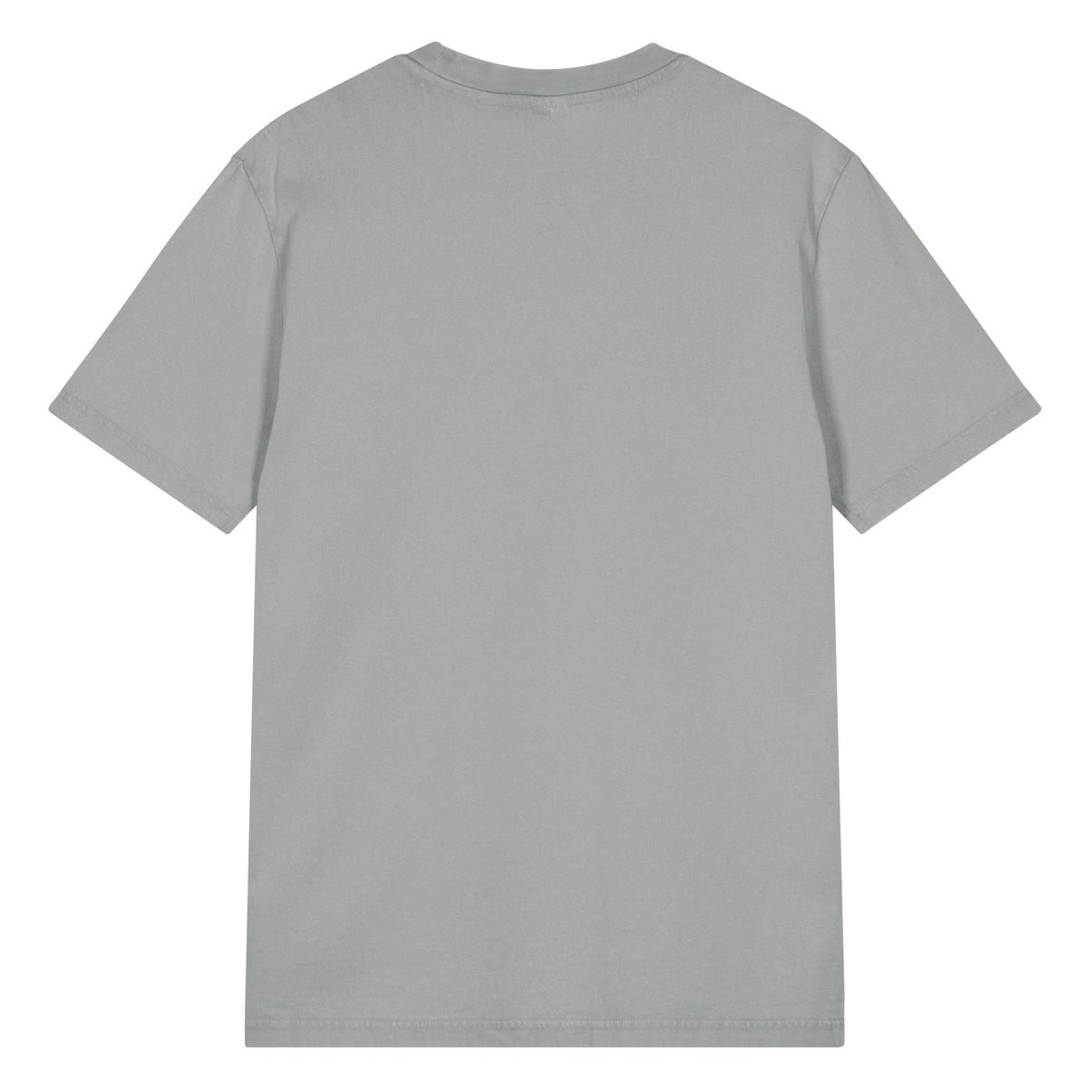 Gray t-shirt on a white background