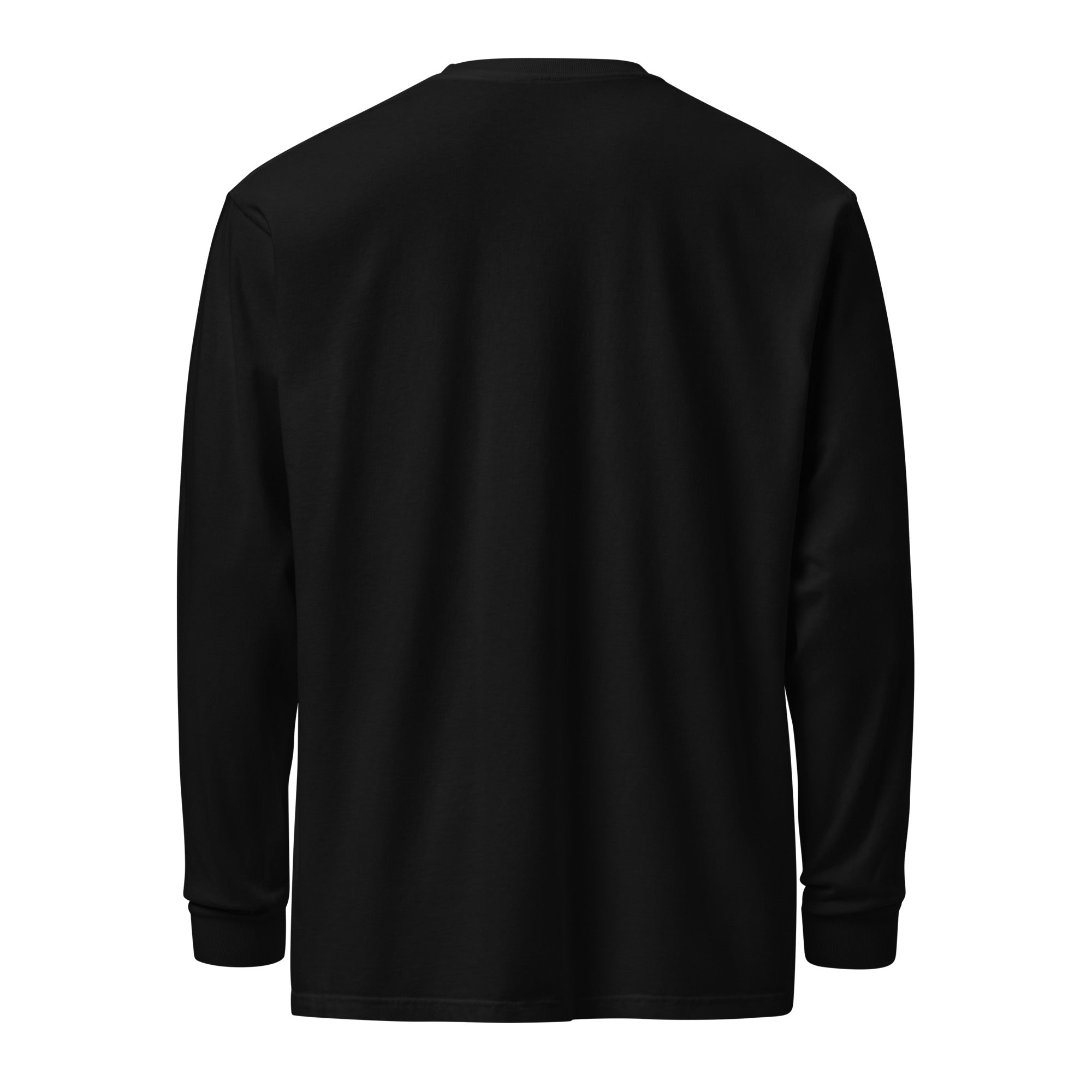Come In Peace Or Leave In Pieces Garment-dyed heavyweight Long-sleeve Shirt