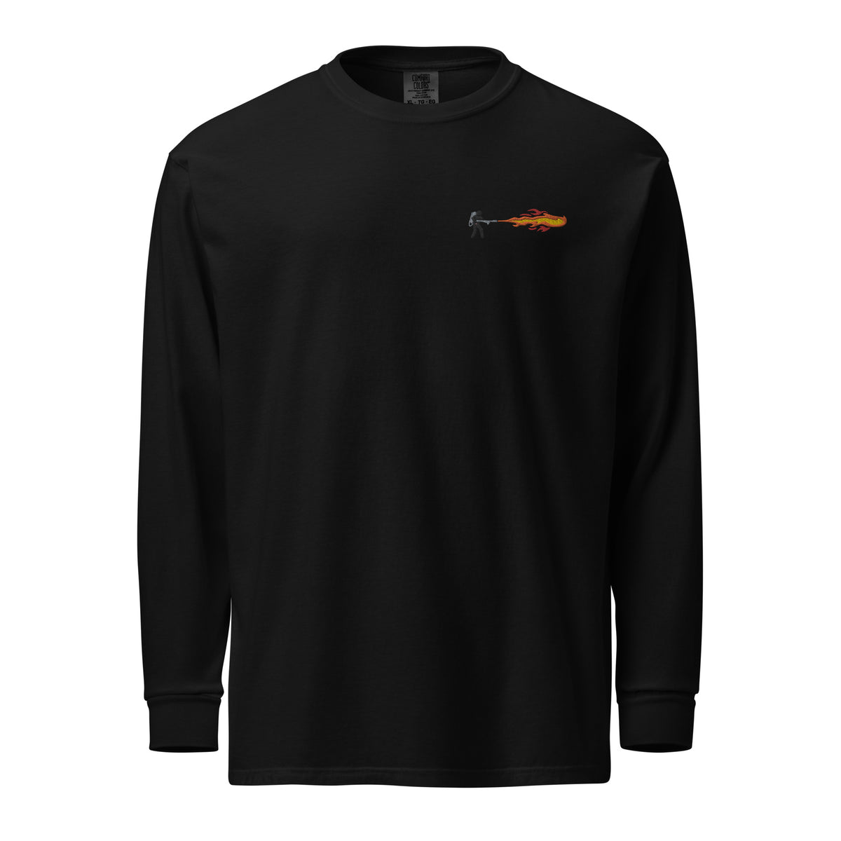 Flamethrower Garment-dyed Heavyweight Long-sleeve Shirt