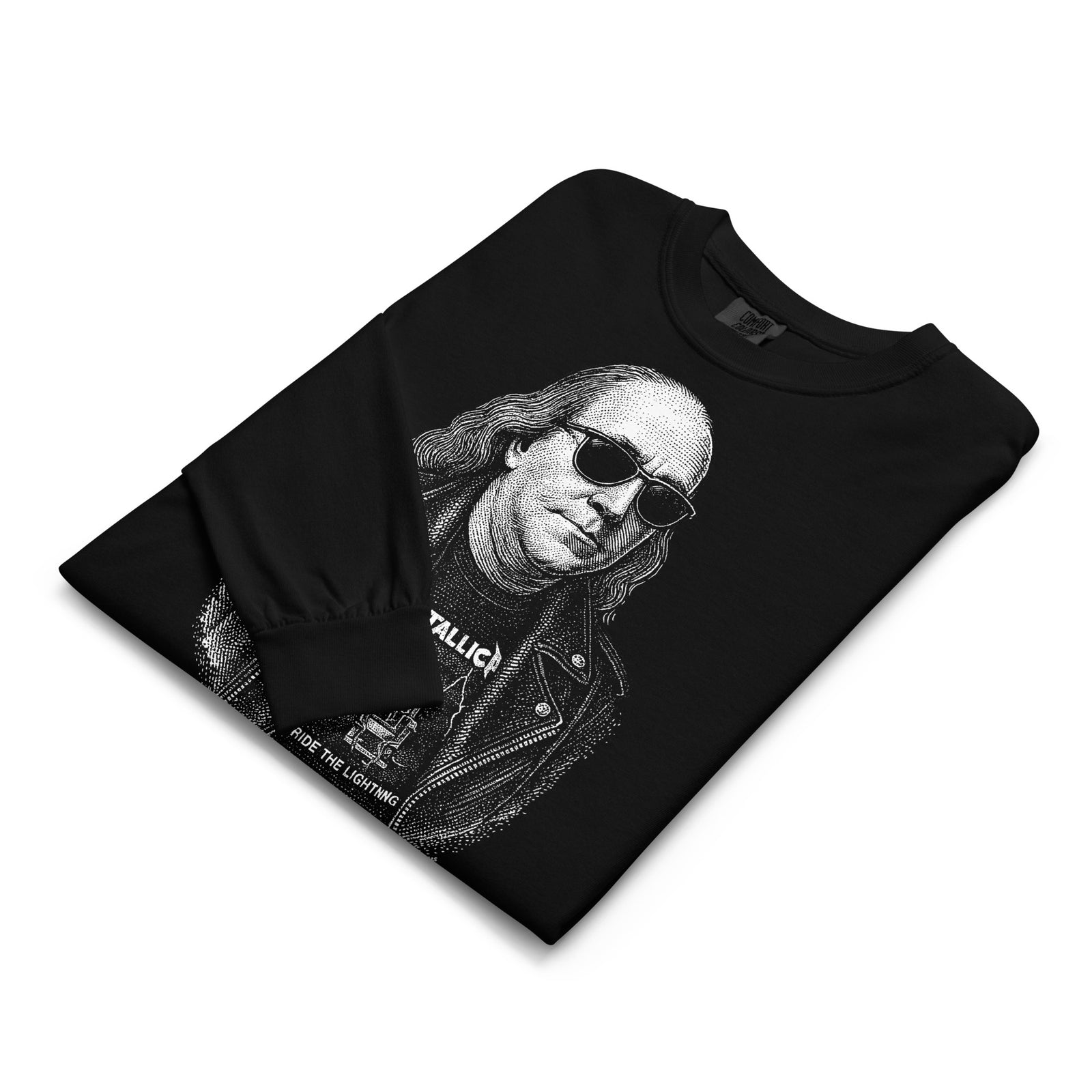 Ben Franklin Rebel Patriot Garment-dyed Heavyweight Long-sleeve Shirt