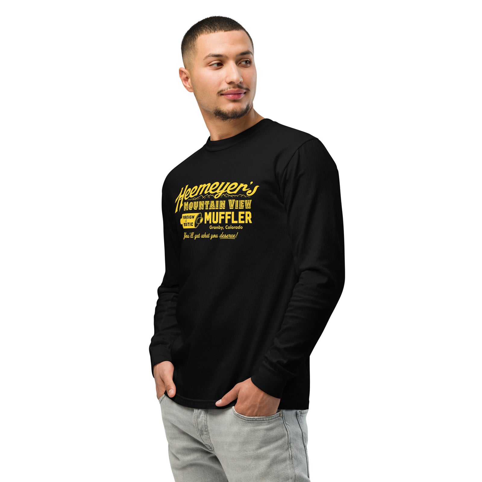 Heemeyer's Mountain View Muffler Garment-dyed Heavyweight Long-sleeve