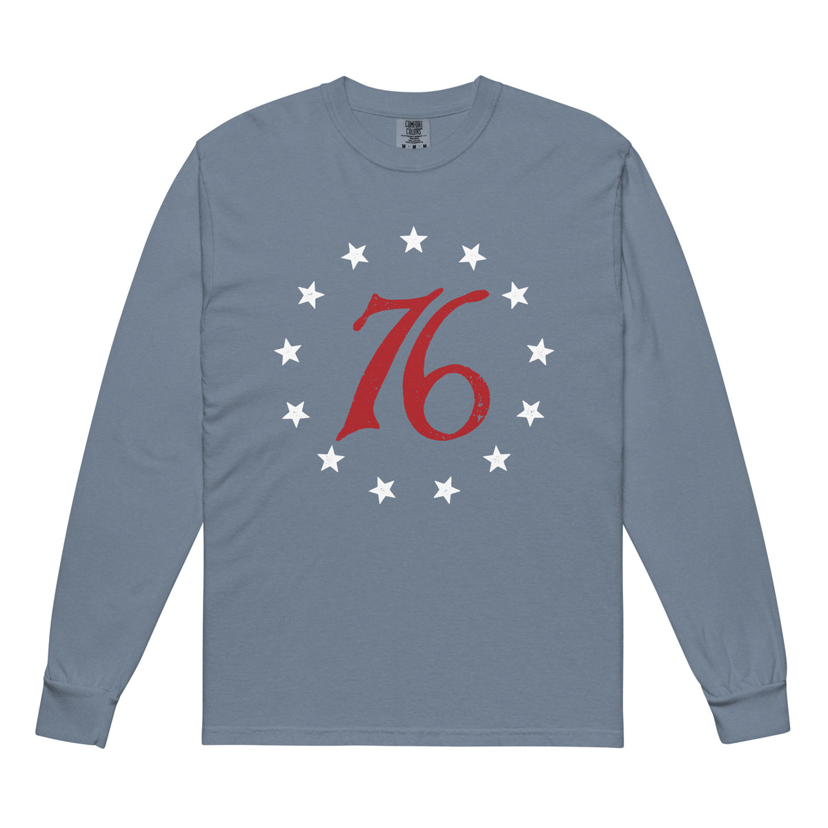 Spirit of 76 Garment-dyed heavyweight Long-sleeve Shirt