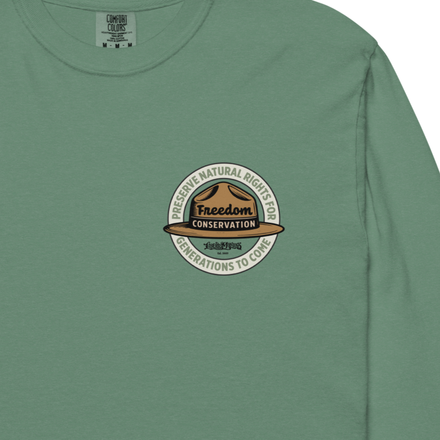 Tree of Liberty Prevent Forest Fire Camp Long Sleeve