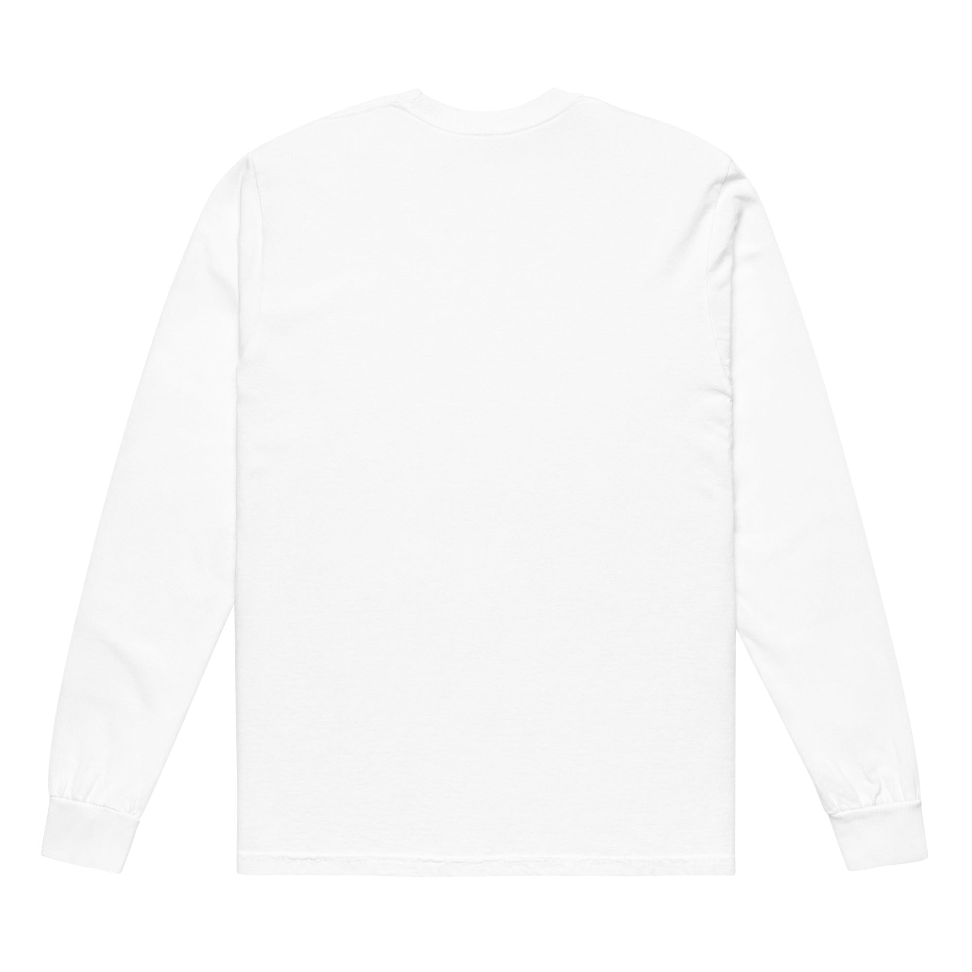 Kamala Harris For War Garment-dyed Heavyweight Long-sleeve Shirt