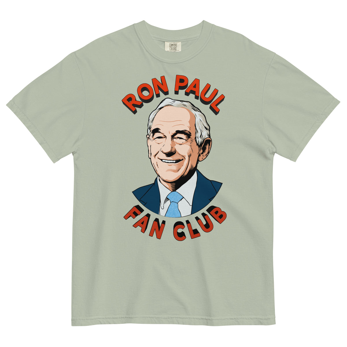 Ron Paul Fan Club Garment-dyed Heavyweight T-Shirt