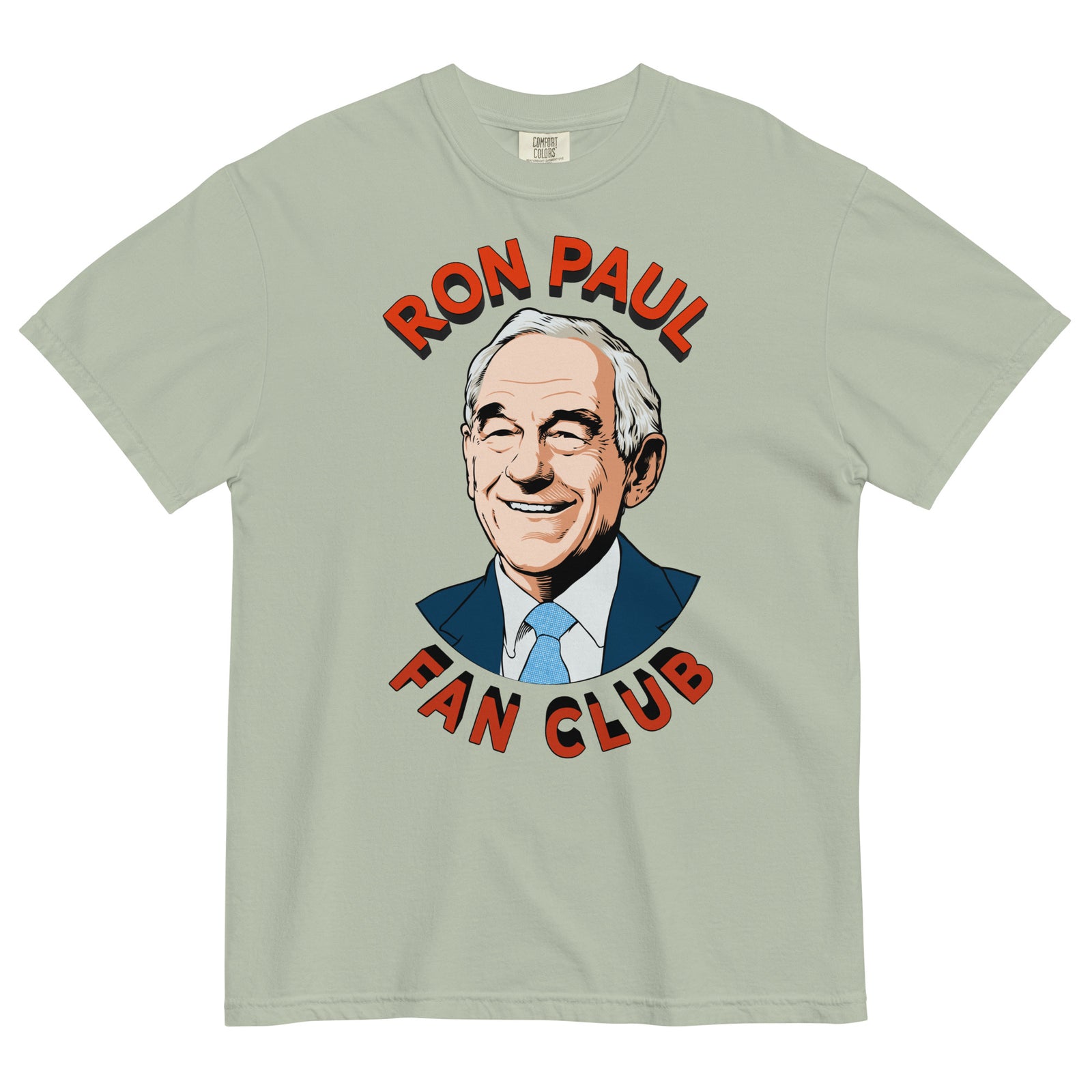 Ron Paul Fan Club Garment-dyed Heavyweight T-Shirt