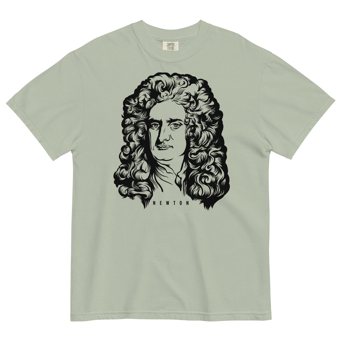 Sir Issac Newton Garment-dyed Heavyweight T-Shirt