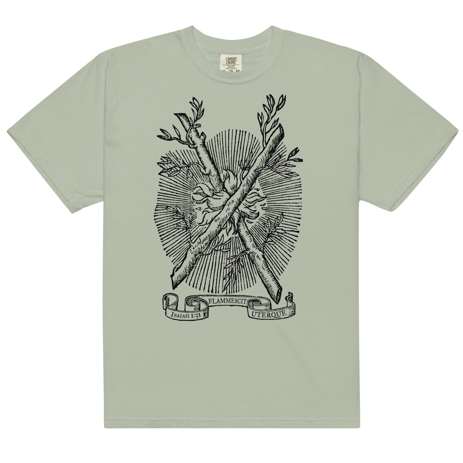 Both of Them Do Burn Heavyweight Graphic T-Shirt