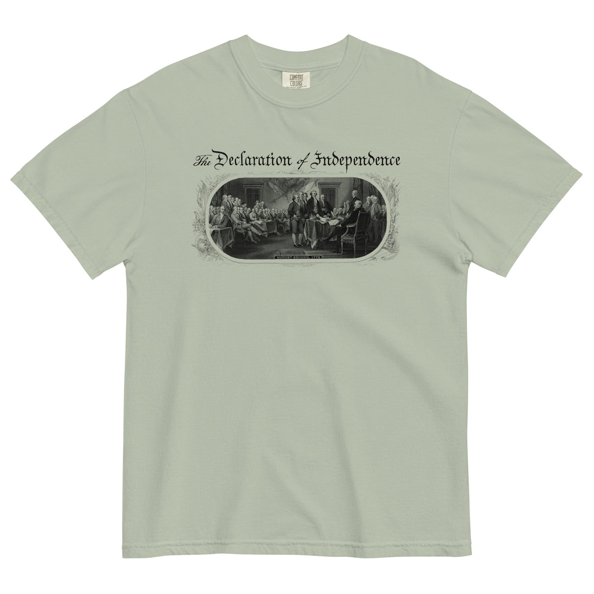 Declaration of Independence Garment-dyed Heavyweight T-Shirt