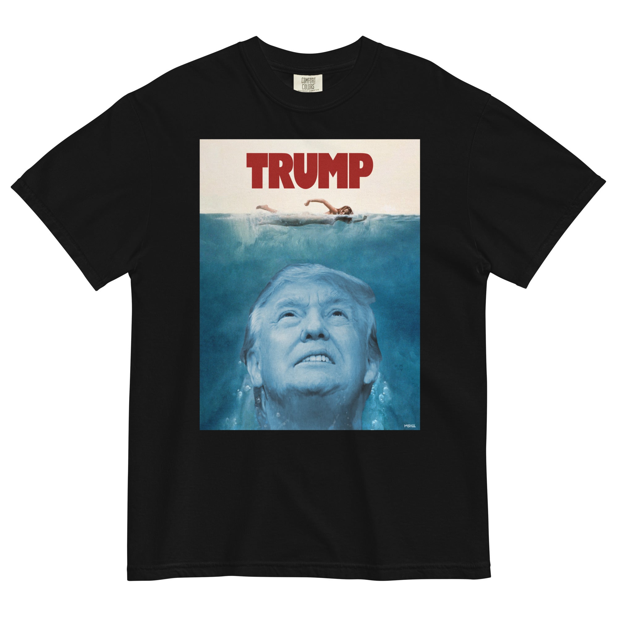 Trump Jaws Heavyweight T-Shirt