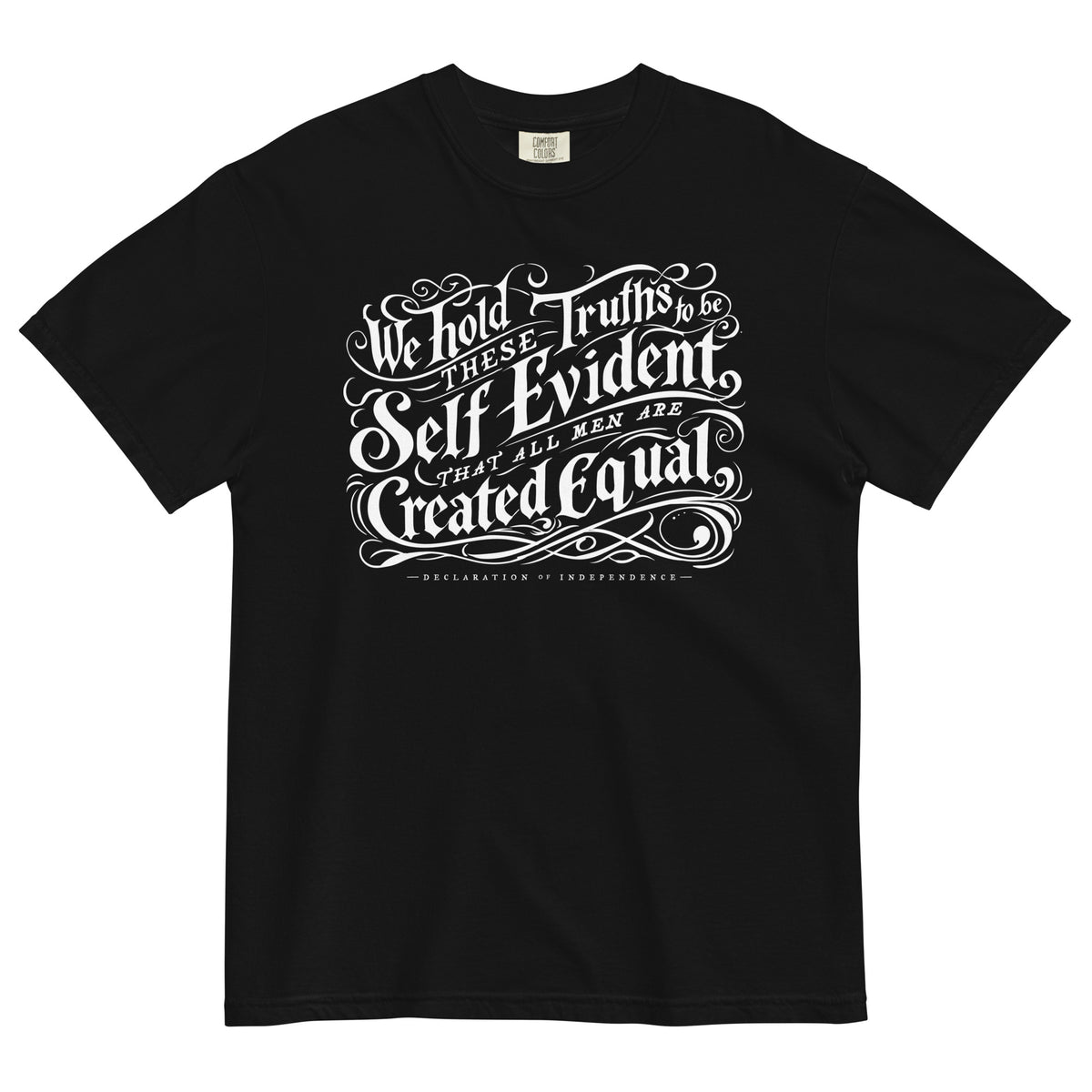 We Hold These Truth to Be Self Evident Heavyweight T-shirt