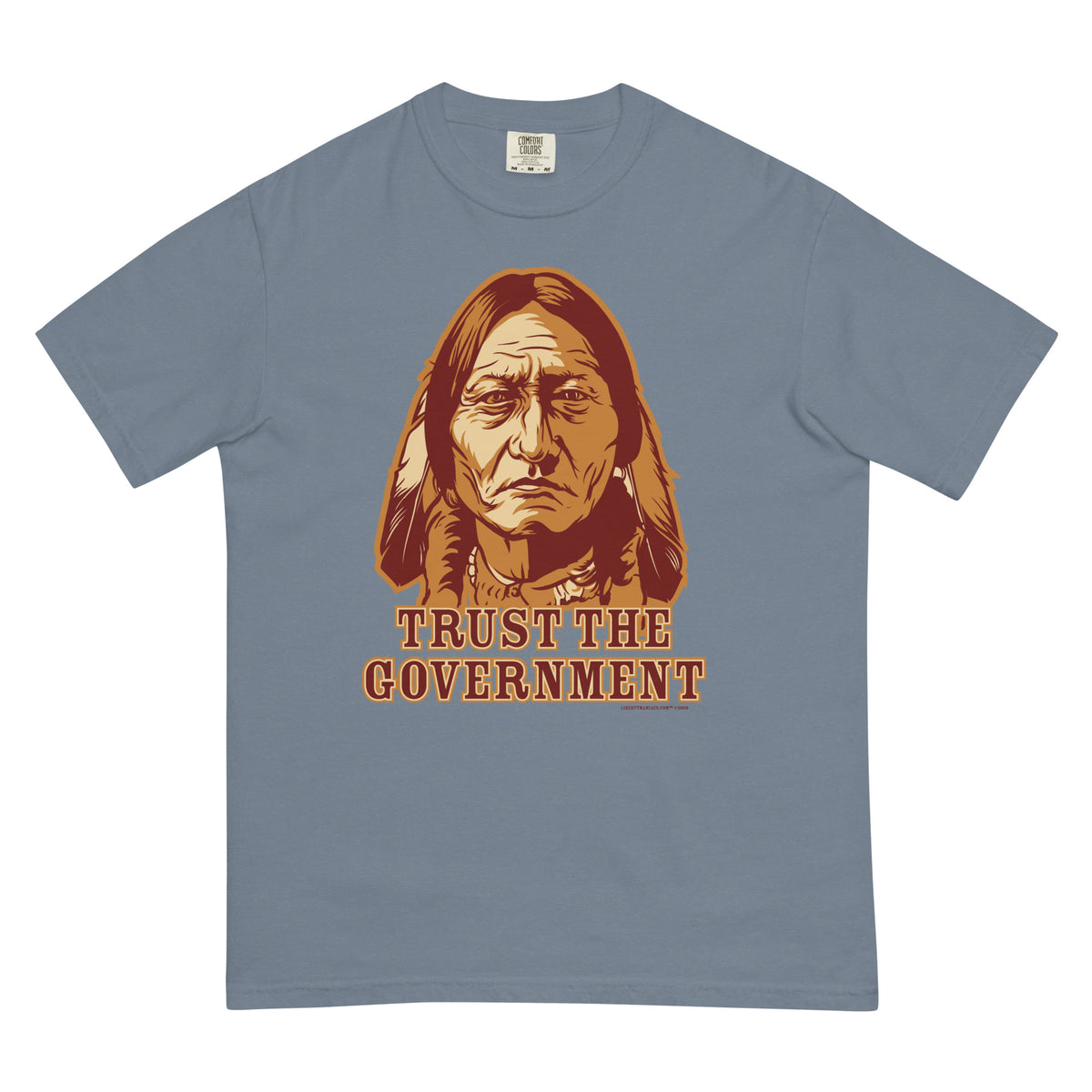 Trust the Government Sitting Bull Garment-Dyed Heavyweight T-shirt
