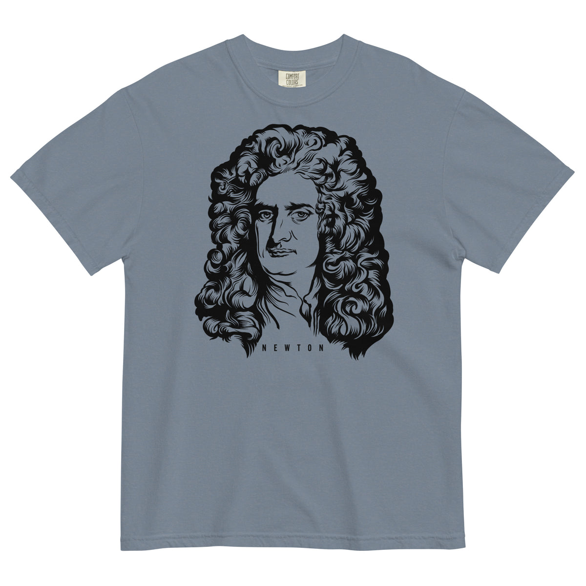 Sir Issac Newton Garment-dyed Heavyweight T-Shirt