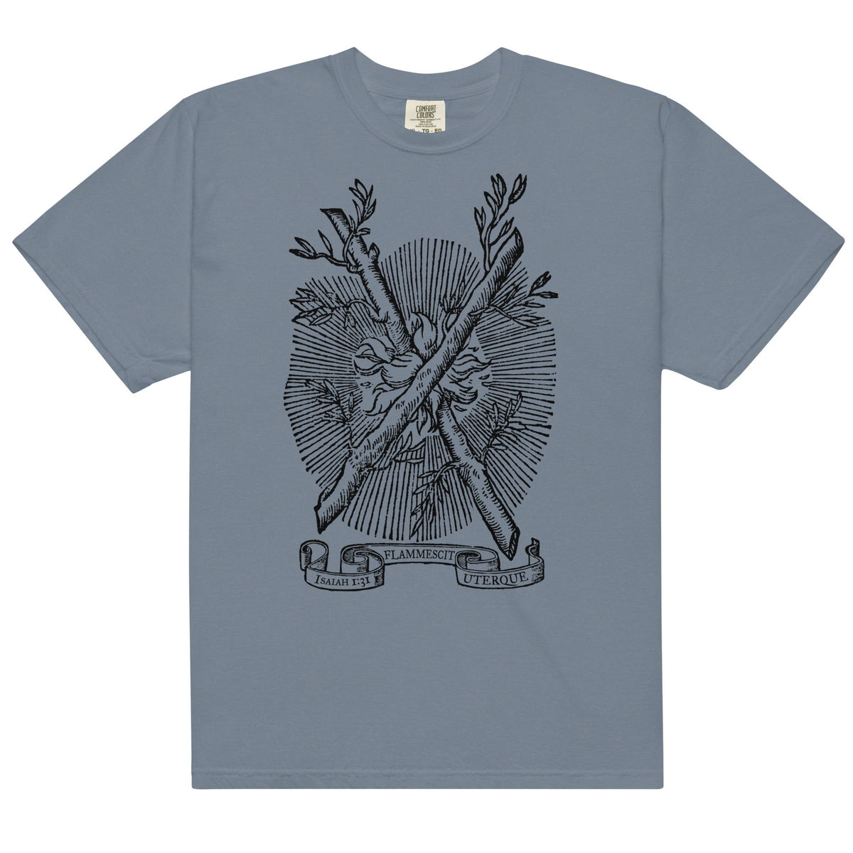 Both of Them Do Burn Heavyweight Graphic T-Shirt