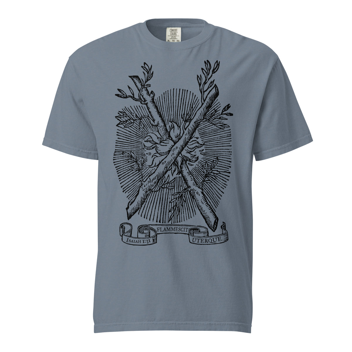 Both of Them Do Burn Heavyweight Graphic T-Shirt