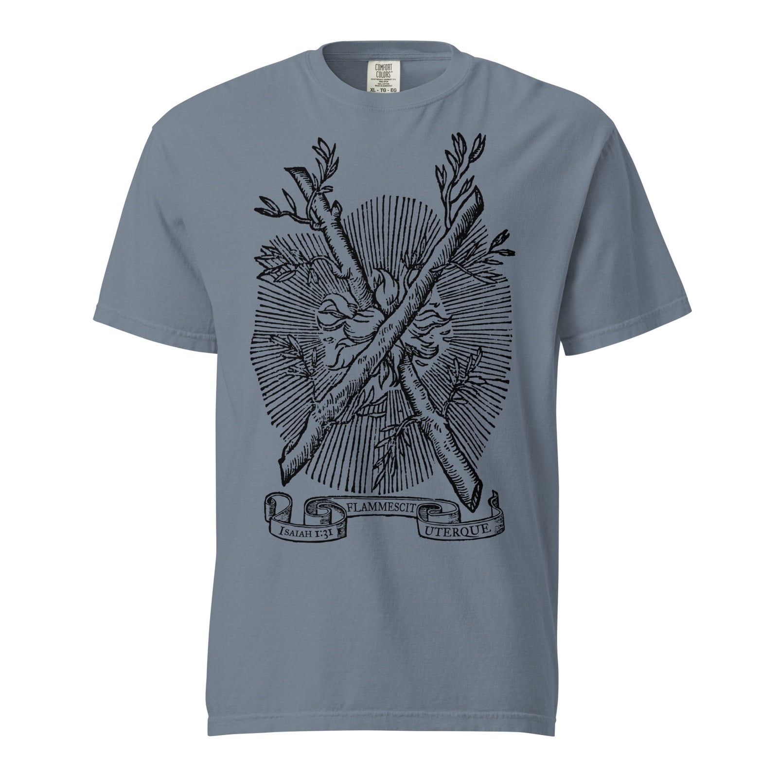 Both of Them Do Burn Heavyweight Graphic T-Shirt