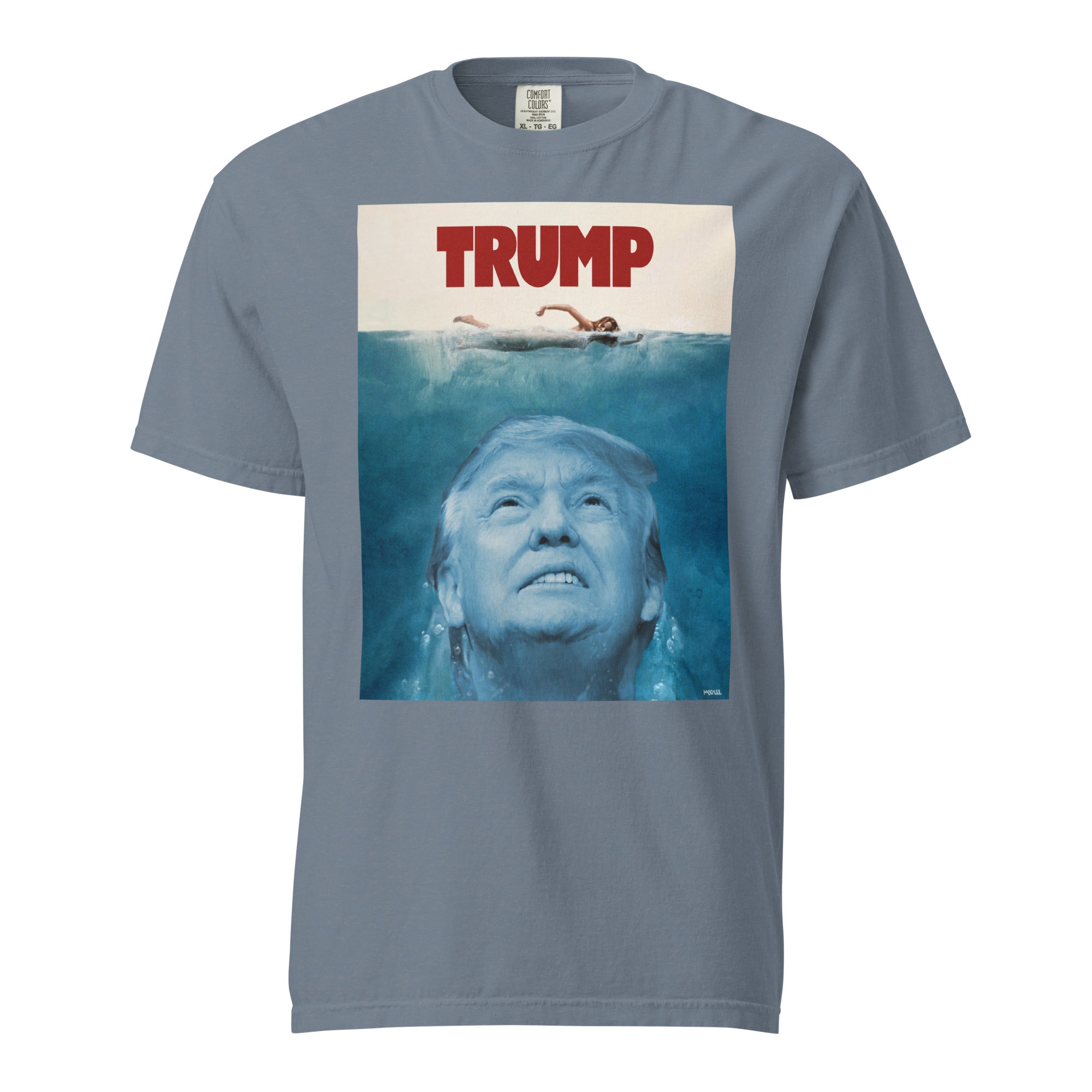 Trump Jaws Heavyweight T-Shirt