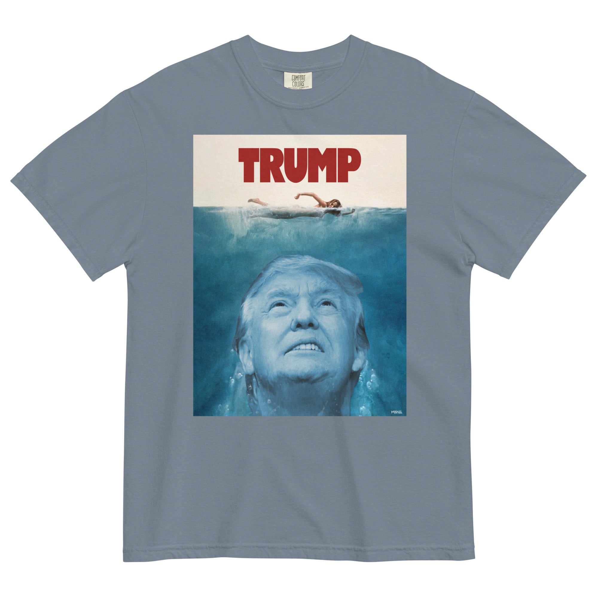 Trump Jaws Heavyweight T-Shirt