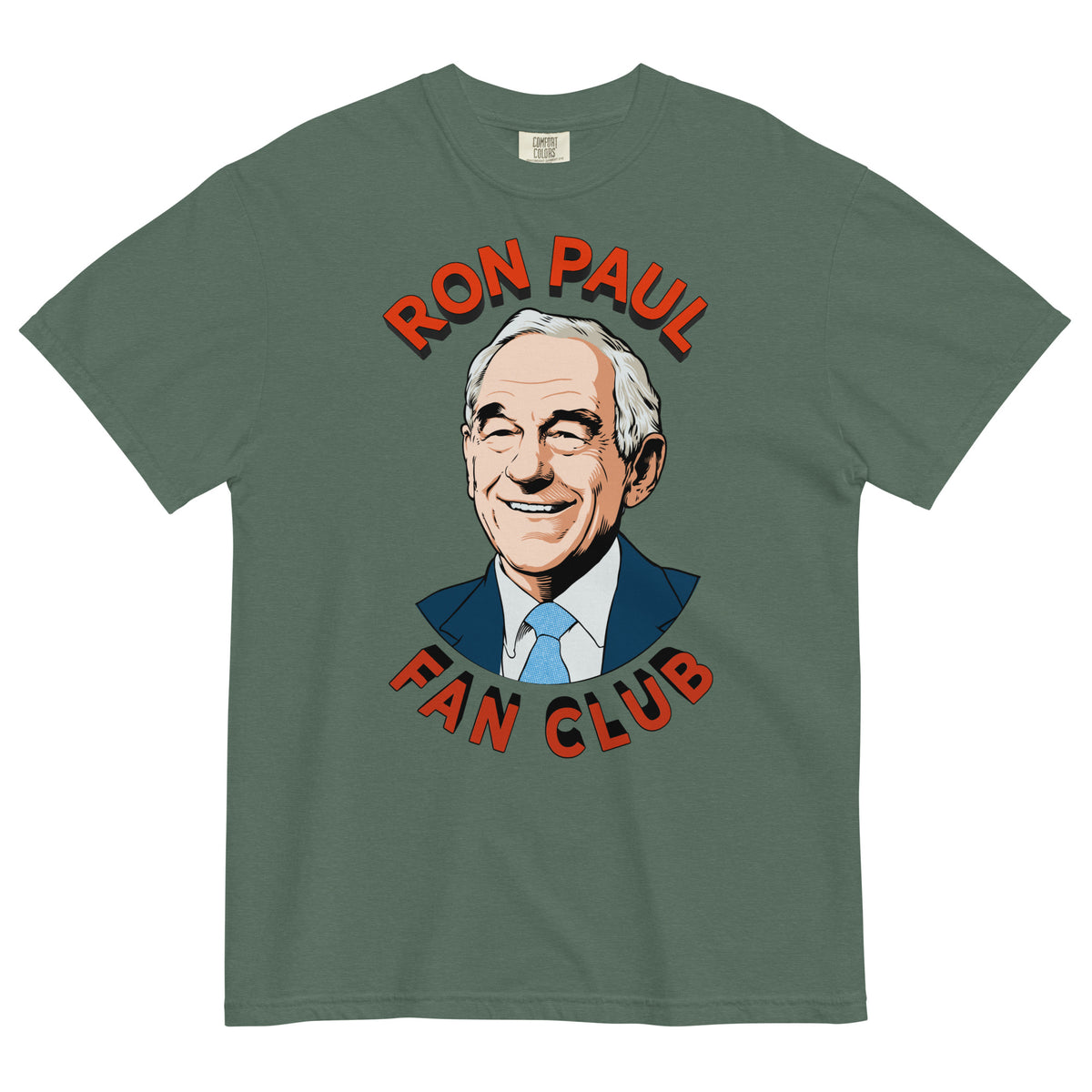 Ron Paul Fan Club Garment-dyed Heavyweight T-Shirt