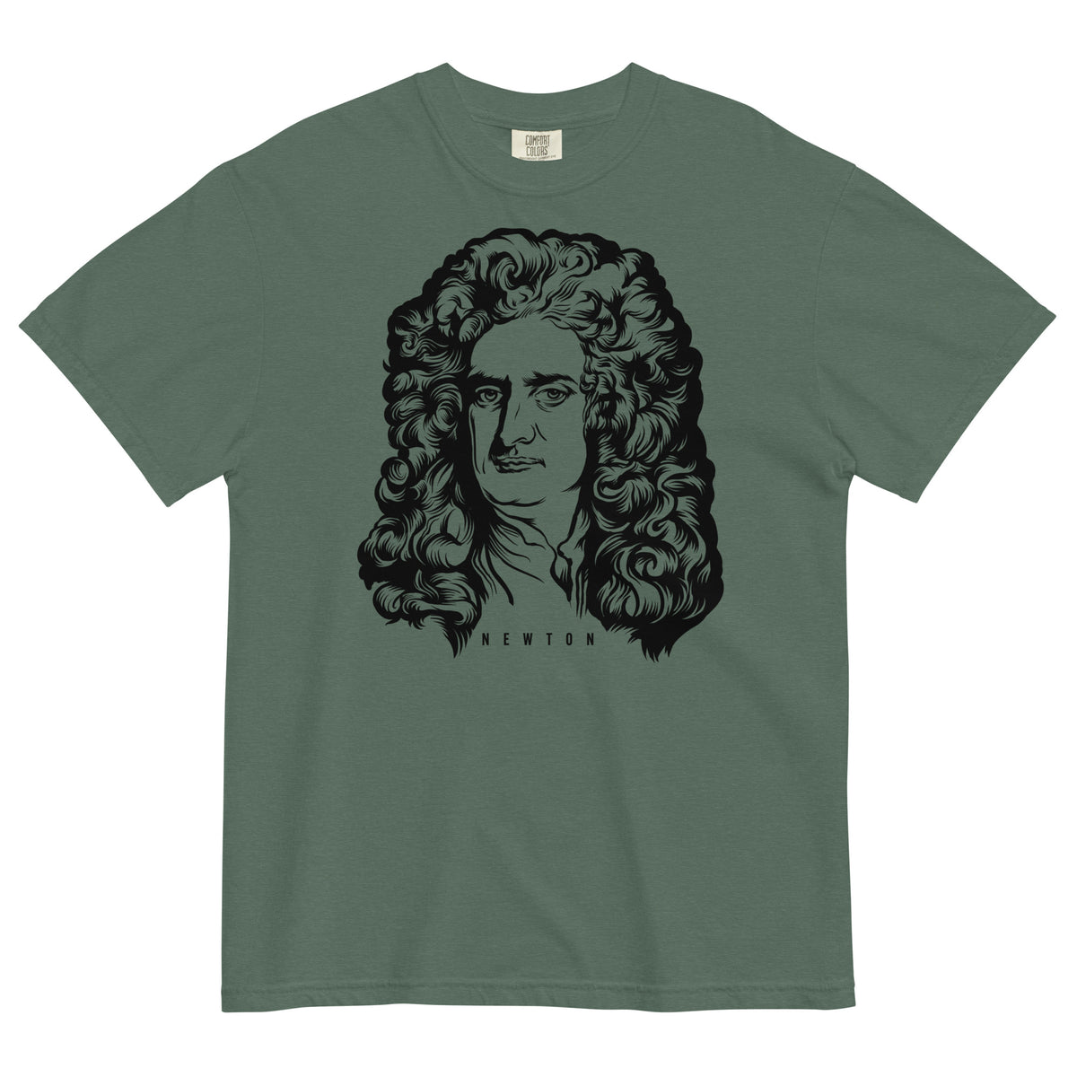 Sir Issac Newton Garment-dyed Heavyweight T-Shirt