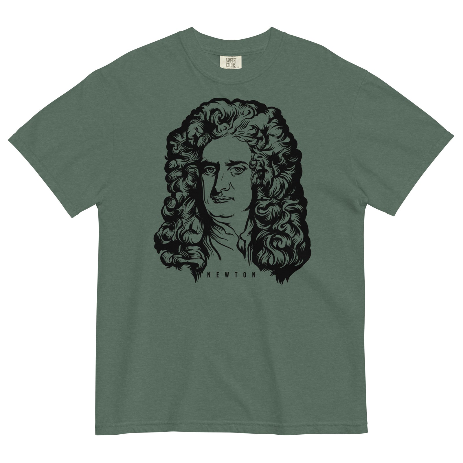 Sir Issac Newton Garment-dyed Heavyweight T-Shirt