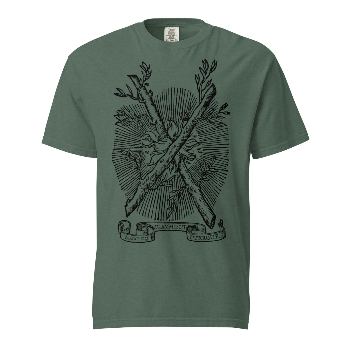 Both of Them Do Burn Heavyweight Graphic T-Shirt