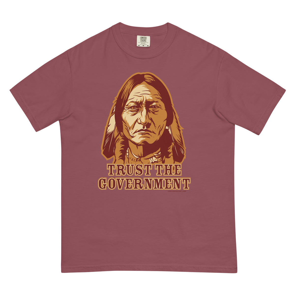 Trust the Government Sitting Bull Garment-Dyed Heavyweight T-shirt