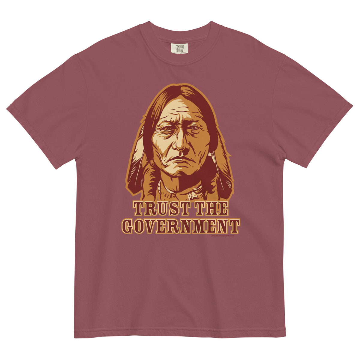 Trust the Government Sitting Bull Garment-Dyed Heavyweight T-shirt
