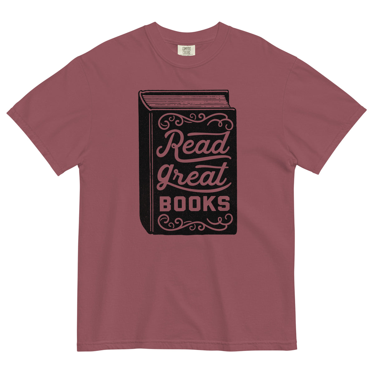 Read Great Books Garment-dyed Heavyweight T-Shirt