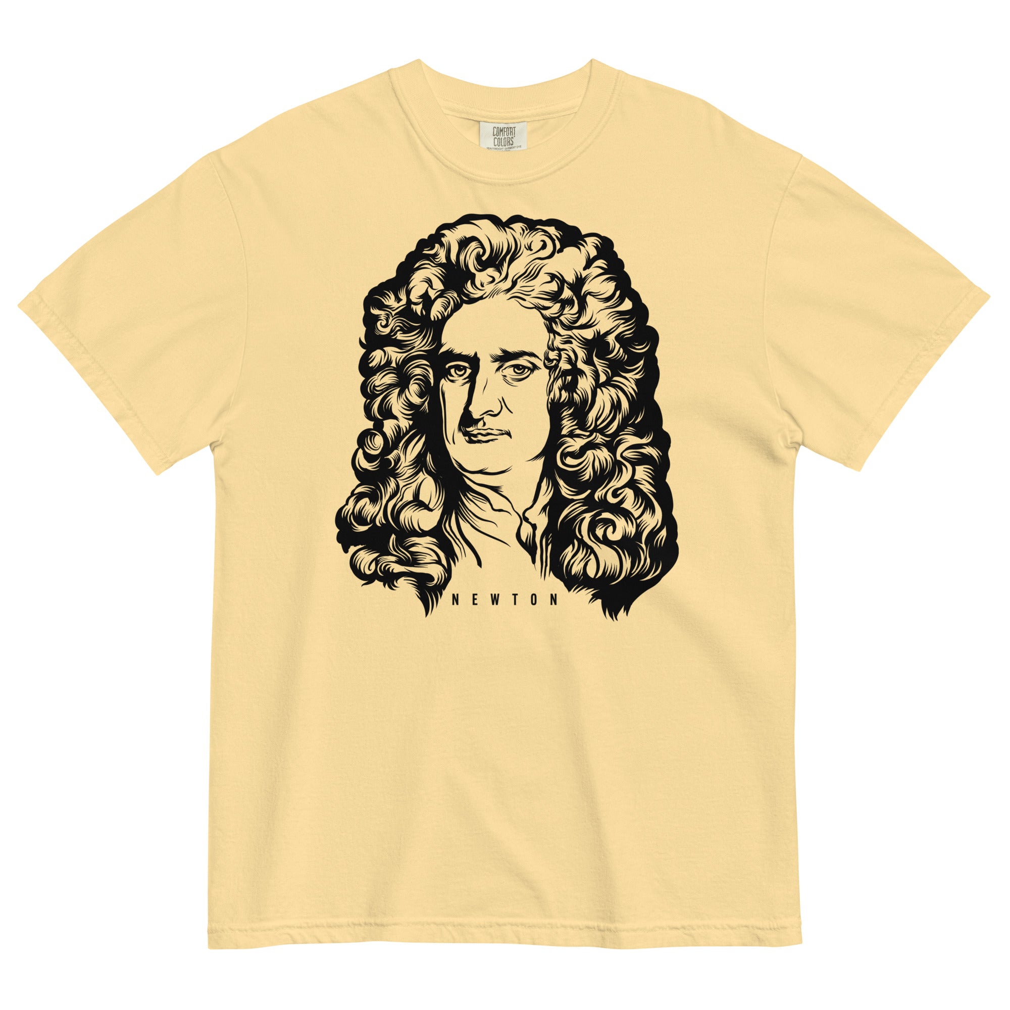 Sir Issac Newton Garment-dyed Heavyweight T-Shirt