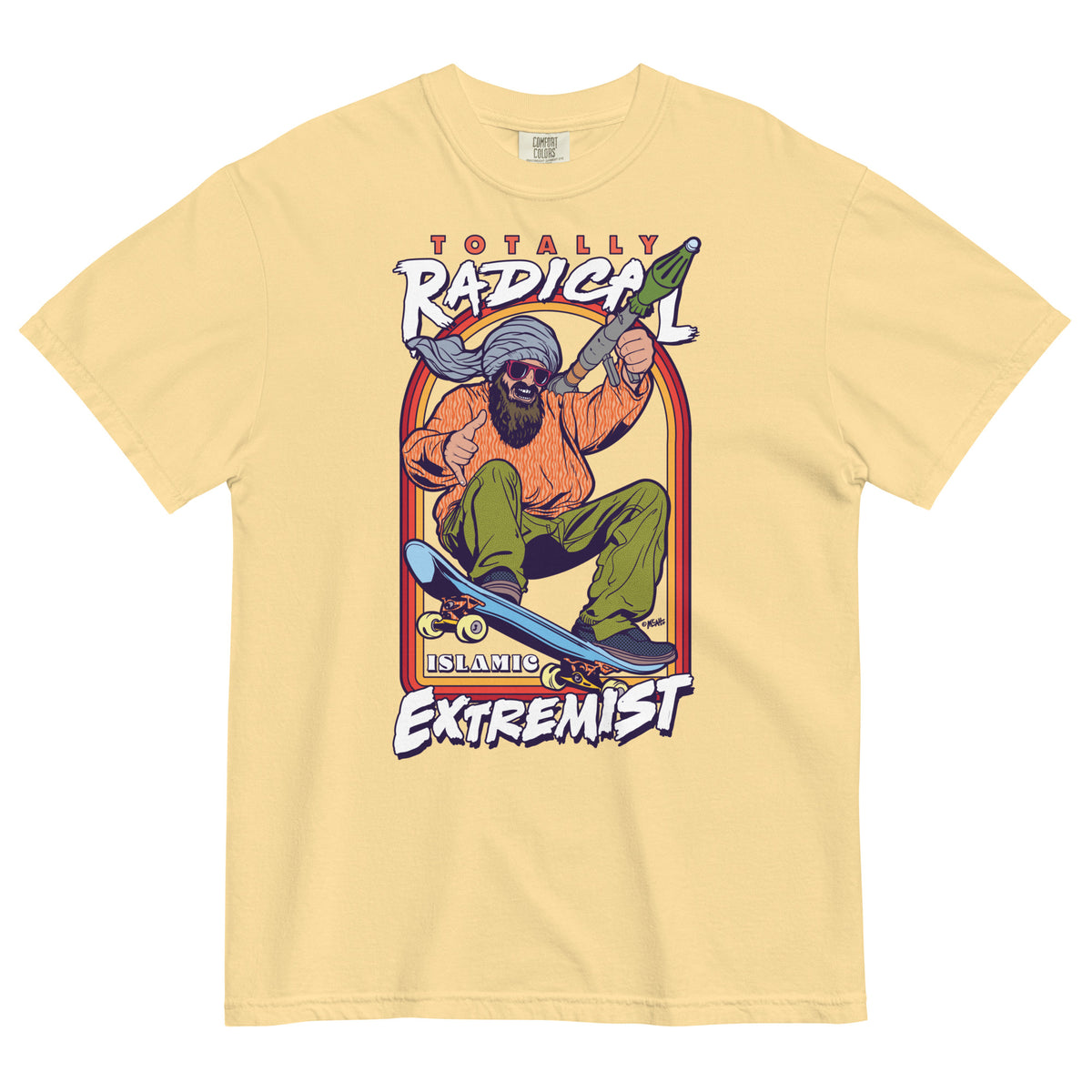 Totally Radical Islamic Extremist Heavyweight T-Shirt