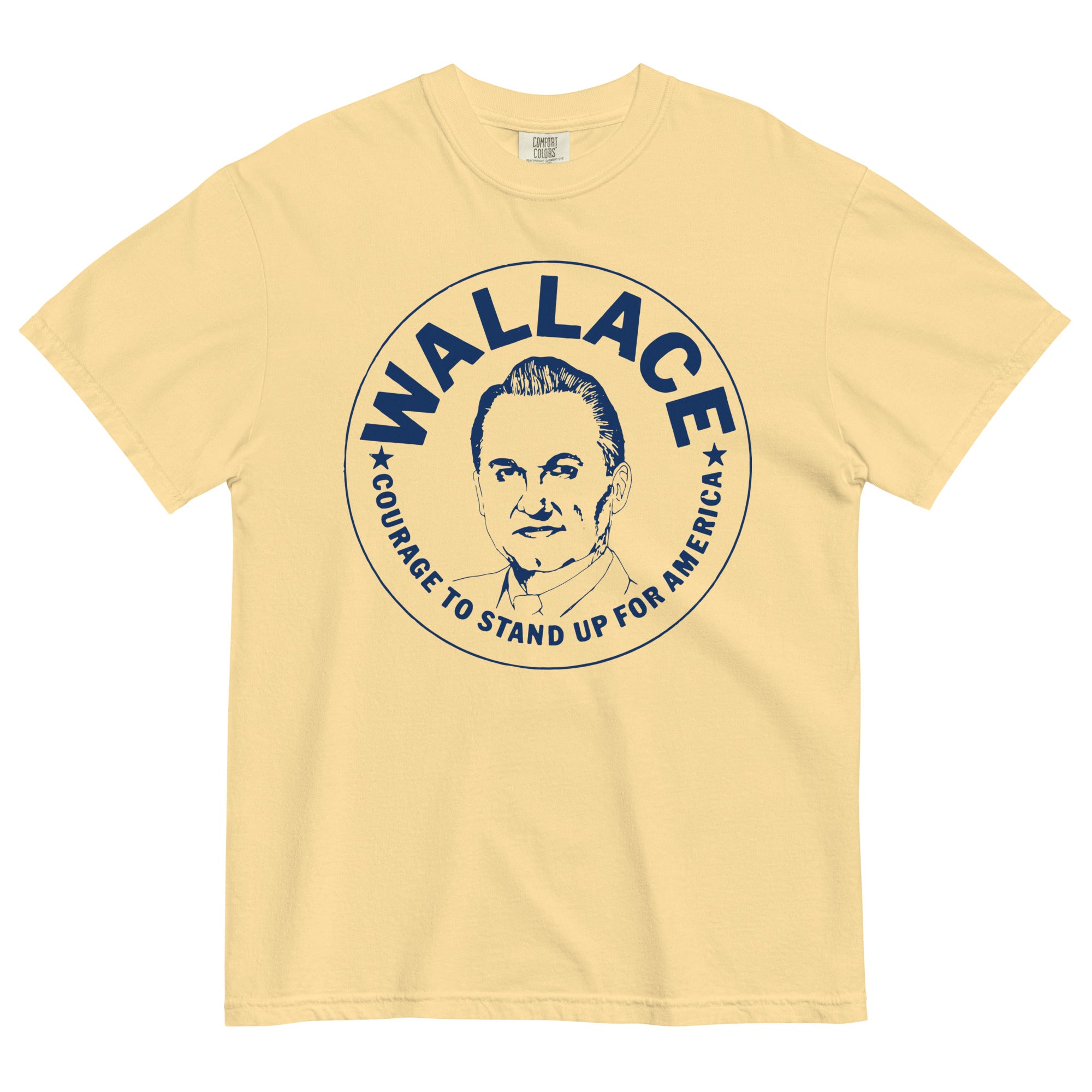 George Wallace 1968 Reproduction Heavyweight T-Shirt