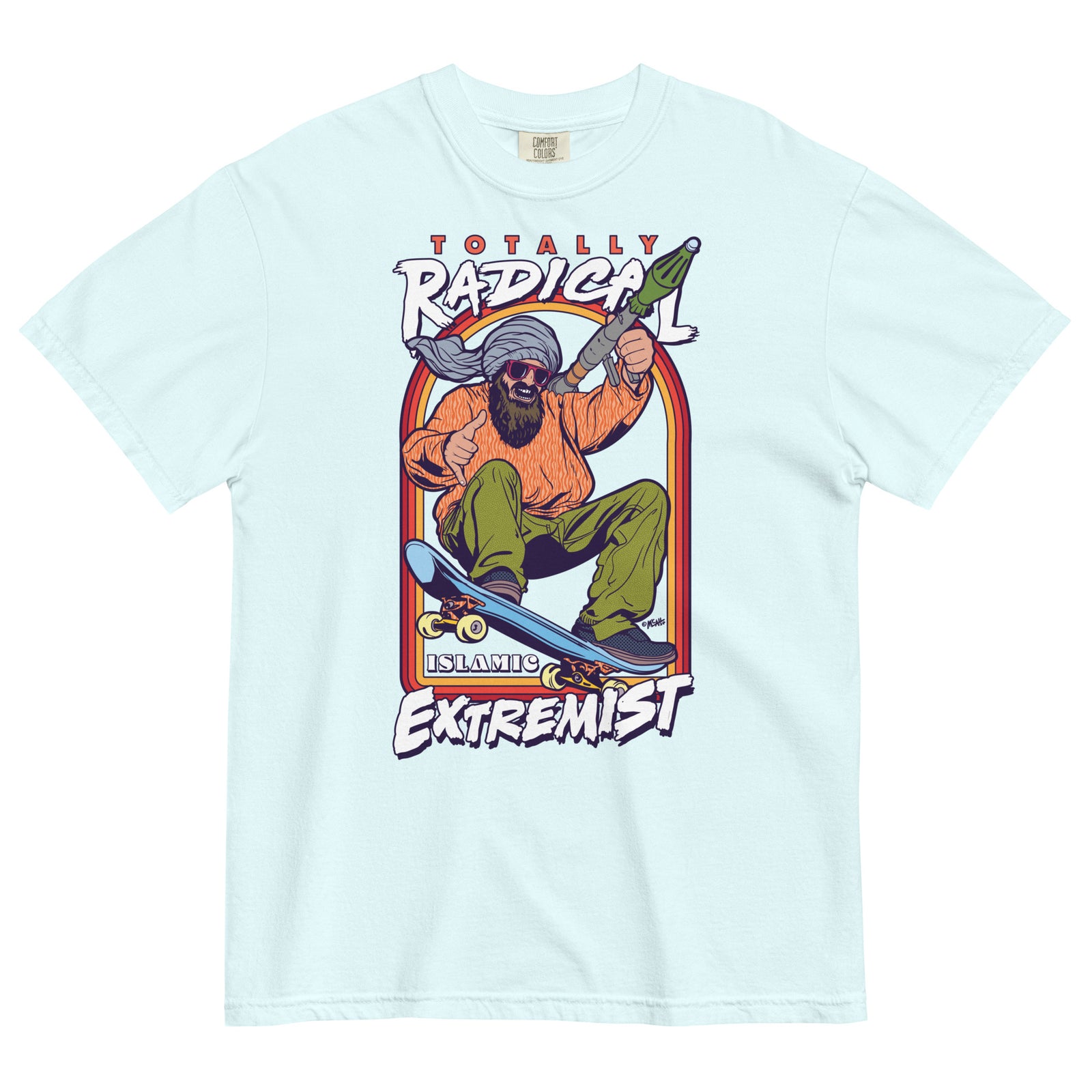 Totally Radical Islamic Extremist Heavyweight T-Shirt
