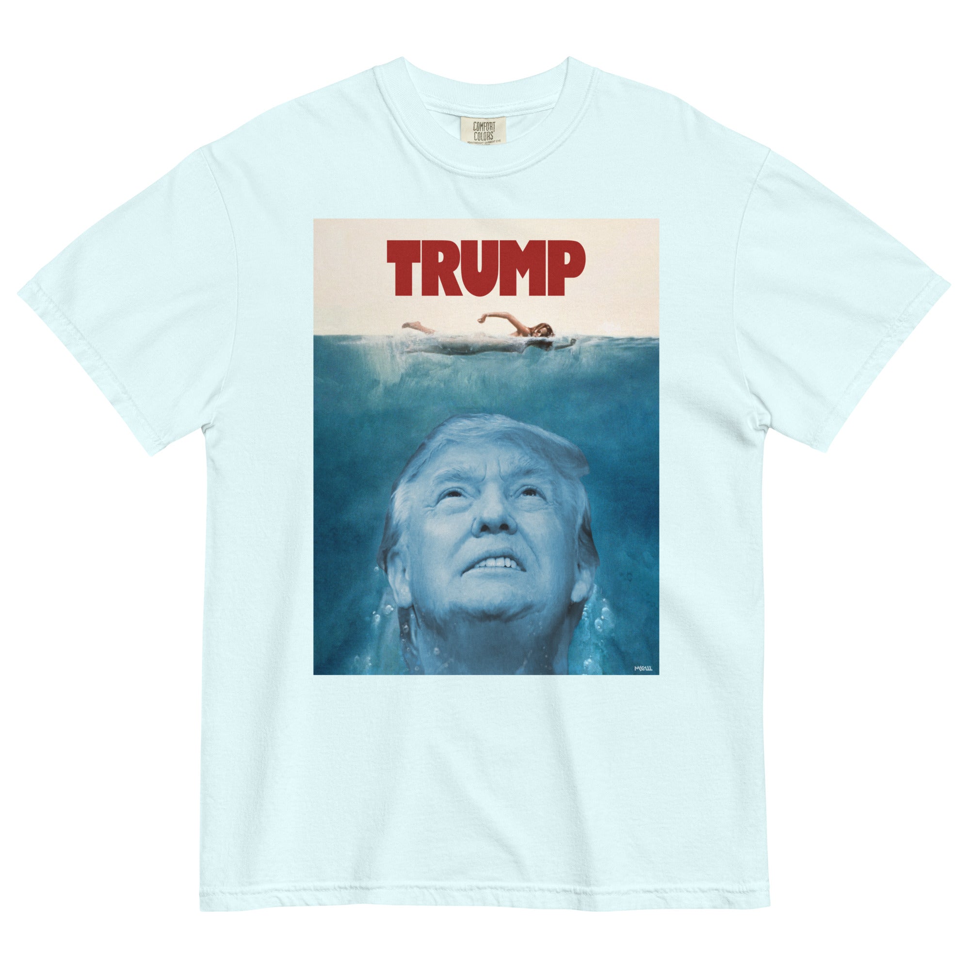 Trump Jaws Heavyweight T-Shirt