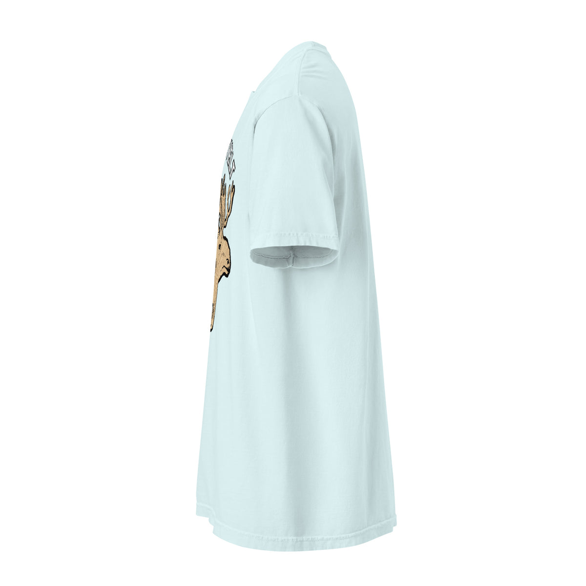 Teddy Roosevelt 1912 Bullmoose Garment-dyed Heavyweight T-shirt