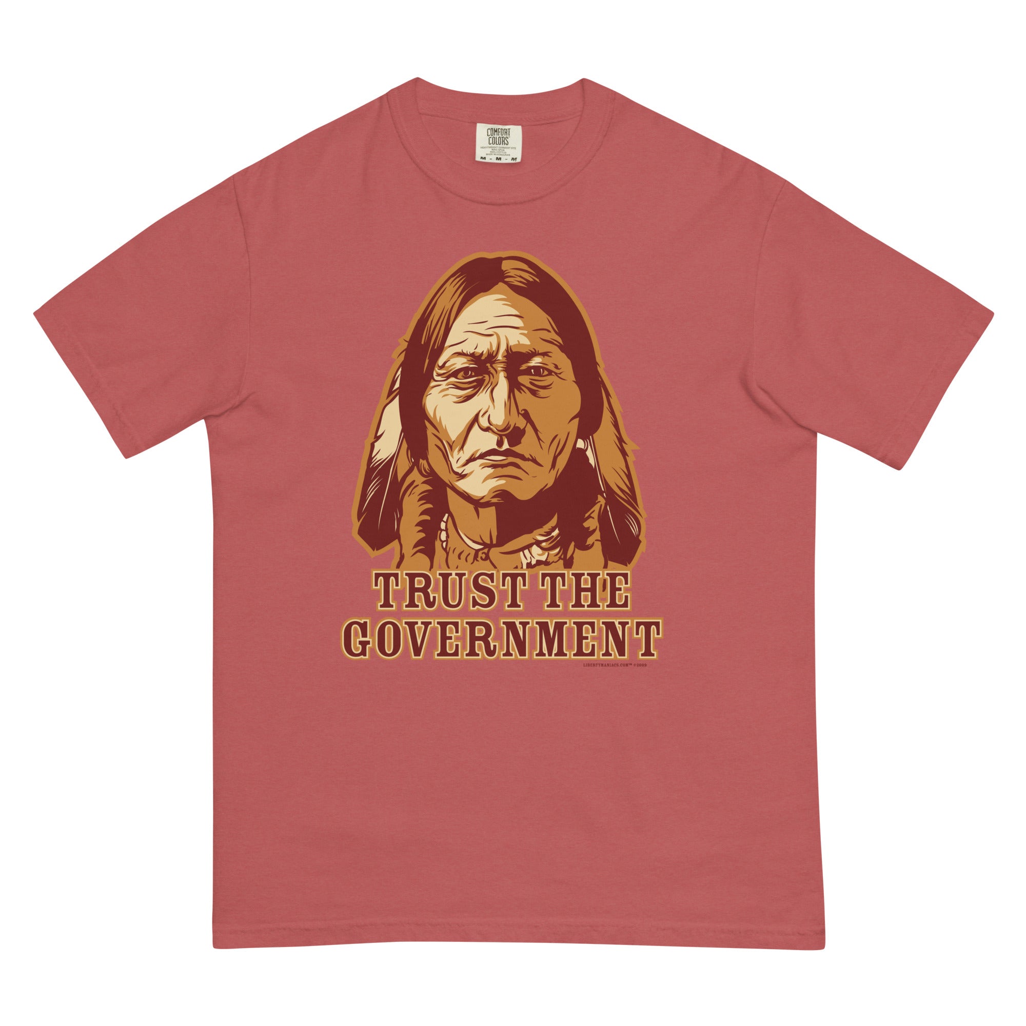 Trust the Government Sitting Bull Garment-Dyed Heavyweight T-shirt