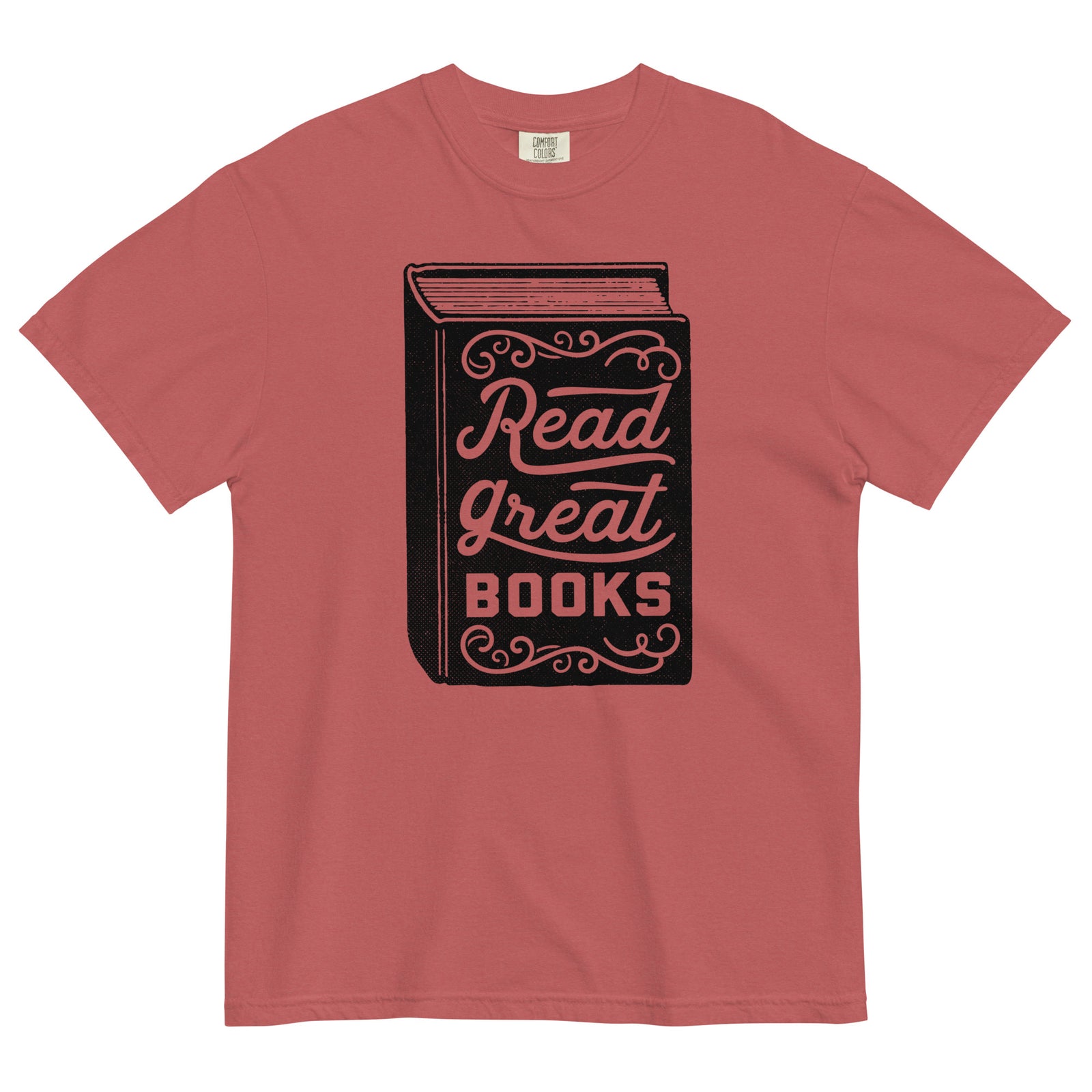 Read Great Books Garment-dyed Heavyweight T-Shirt