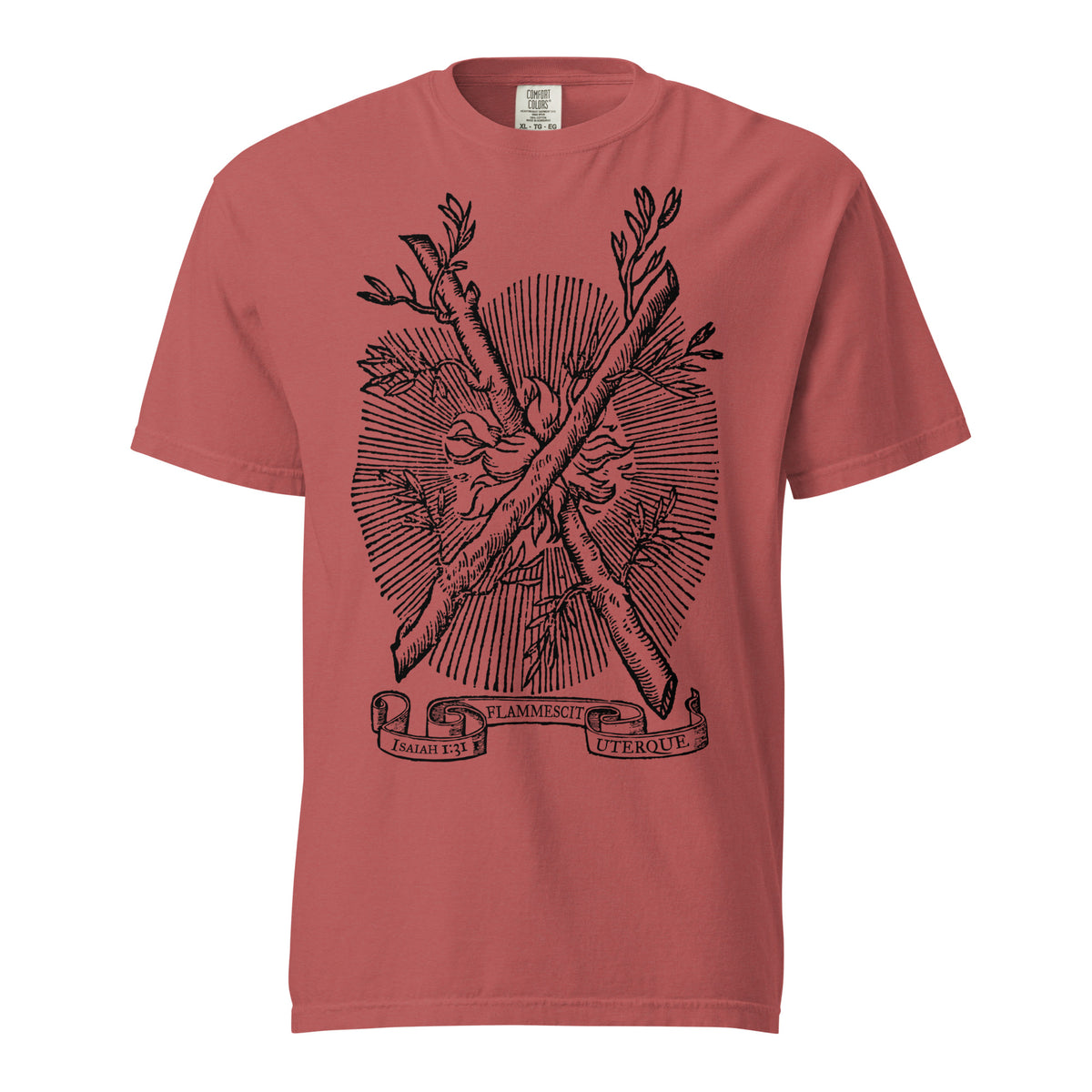 Both of Them Do Burn Heavyweight Graphic T-Shirt