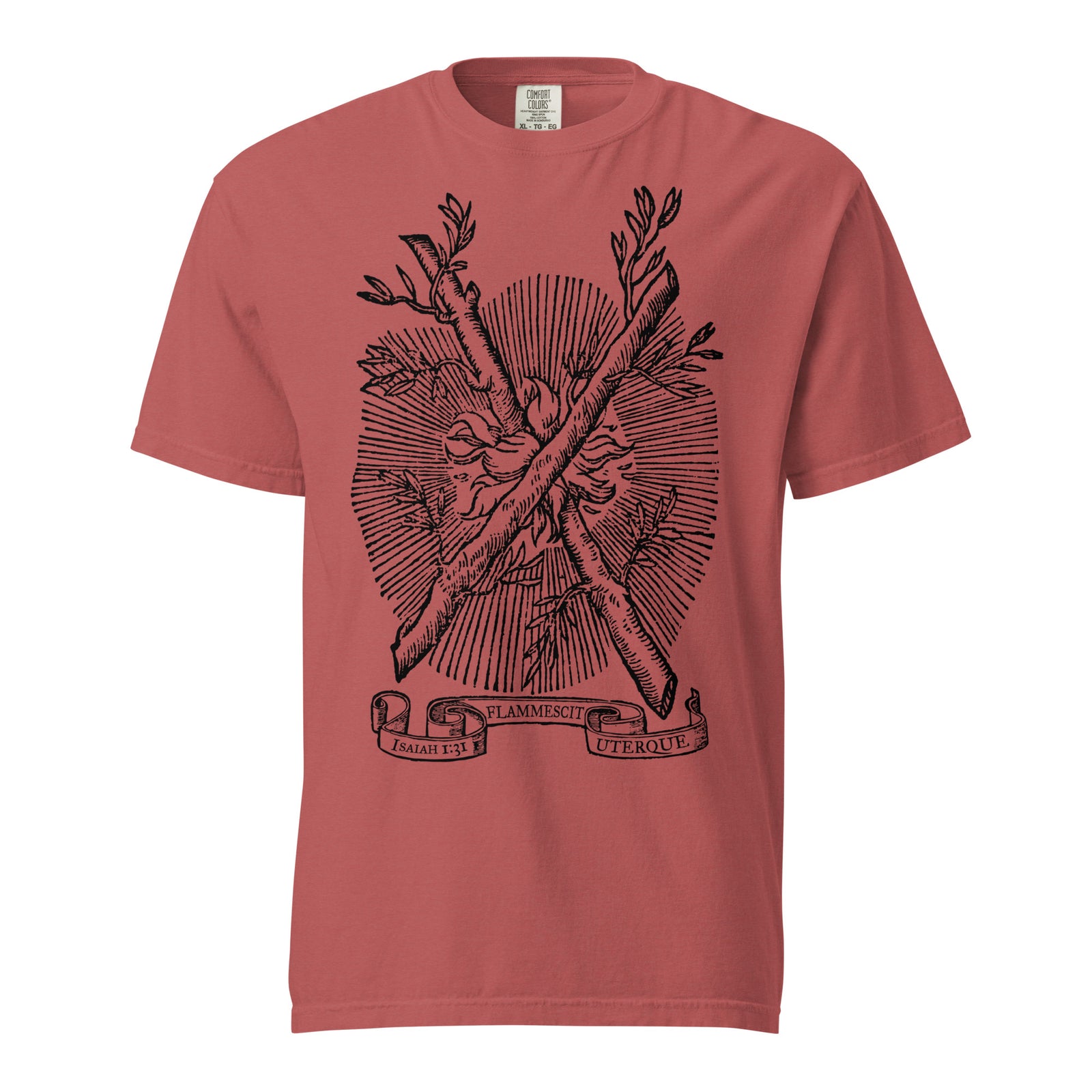 Both of Them Do Burn Heavyweight Graphic T-Shirt