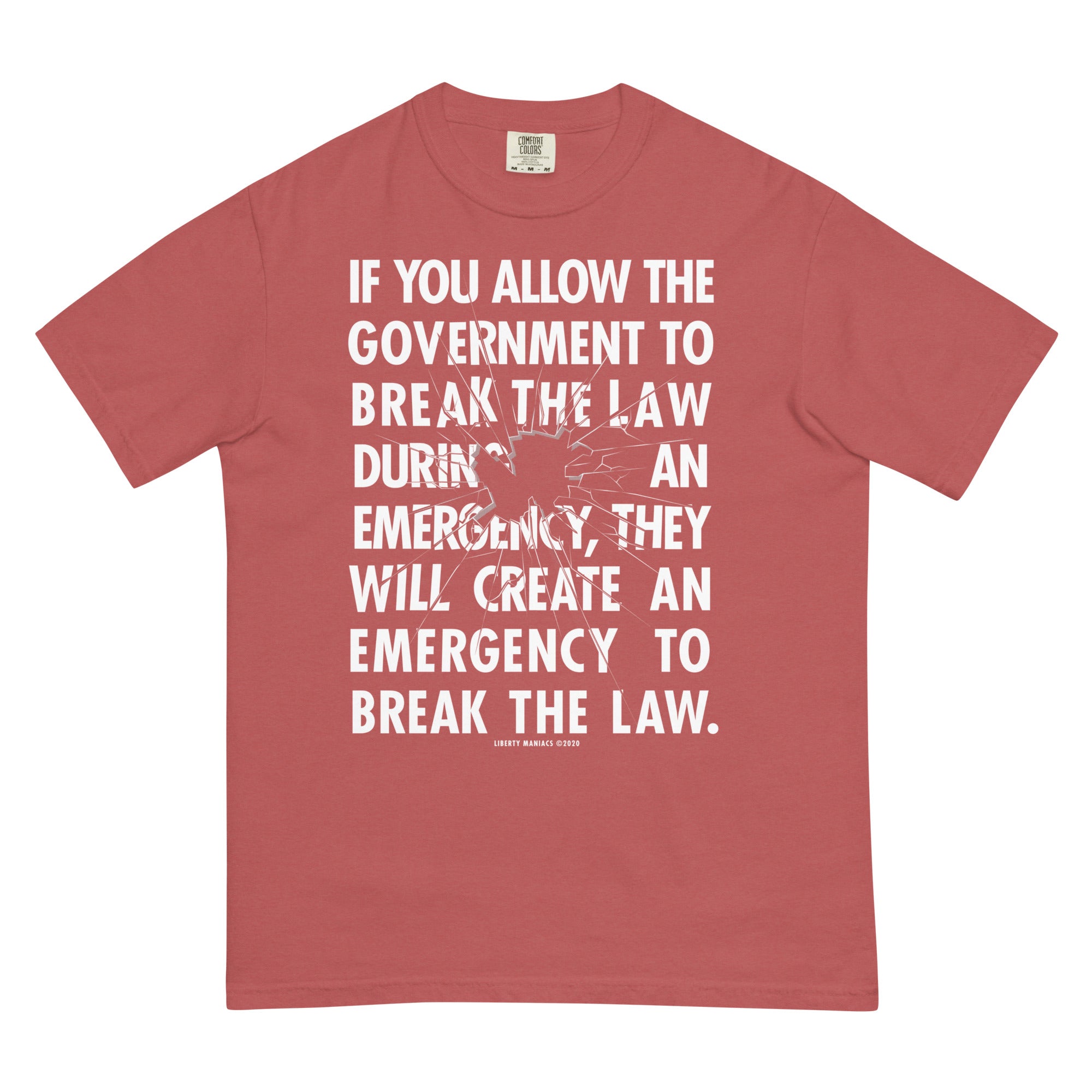 Government Emergency Garment-dyed Heavyweight T-Shirt