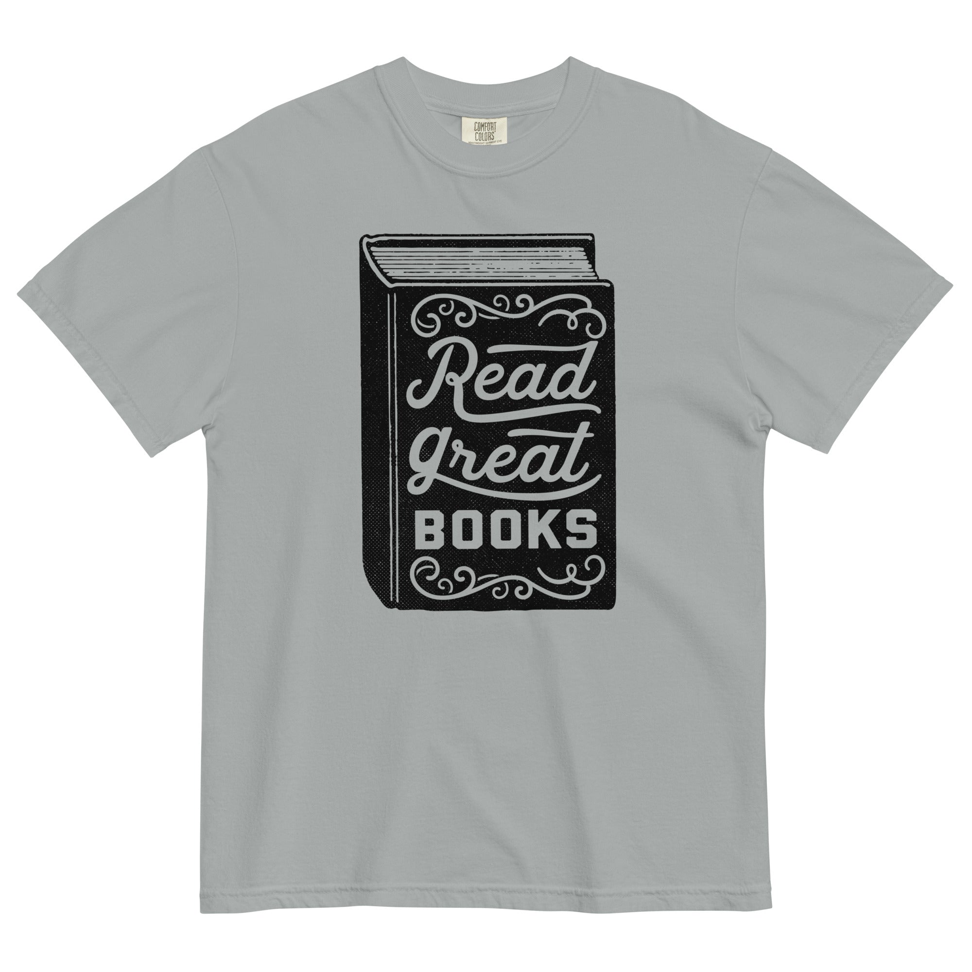 Read Great Books Garment-dyed Heavyweight T-Shirt