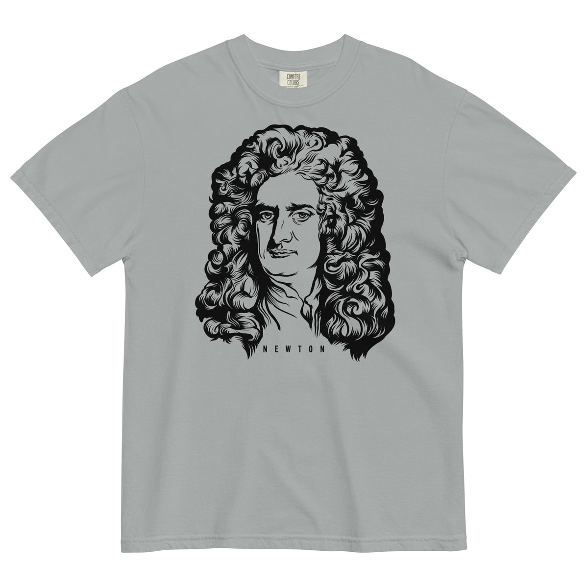 Sir Issac Newton Garment-dyed Heavyweight T-Shirt